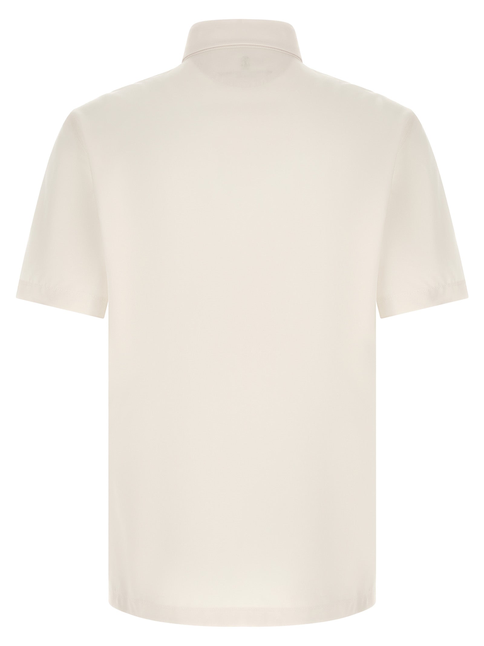Brunello Cucinelli Heraldic Logo Polo Shirt