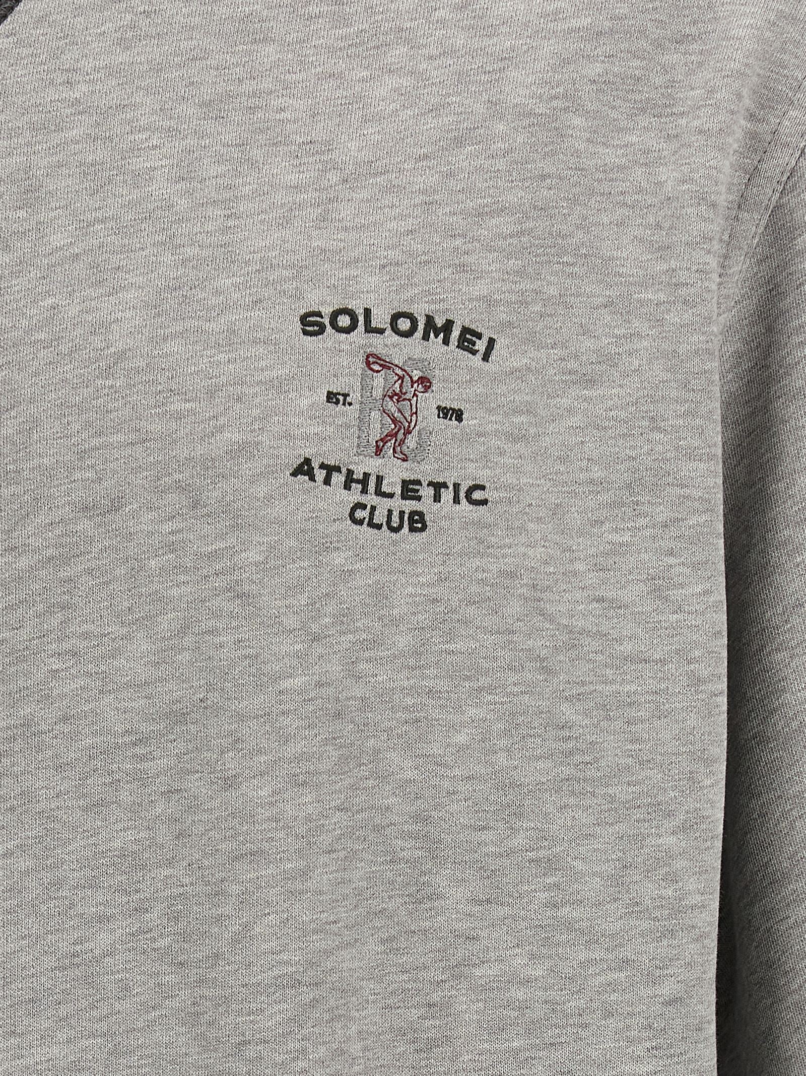 Brunello Cucinelli 'Solomei Athletic Club' Embroidered Sweatshirt