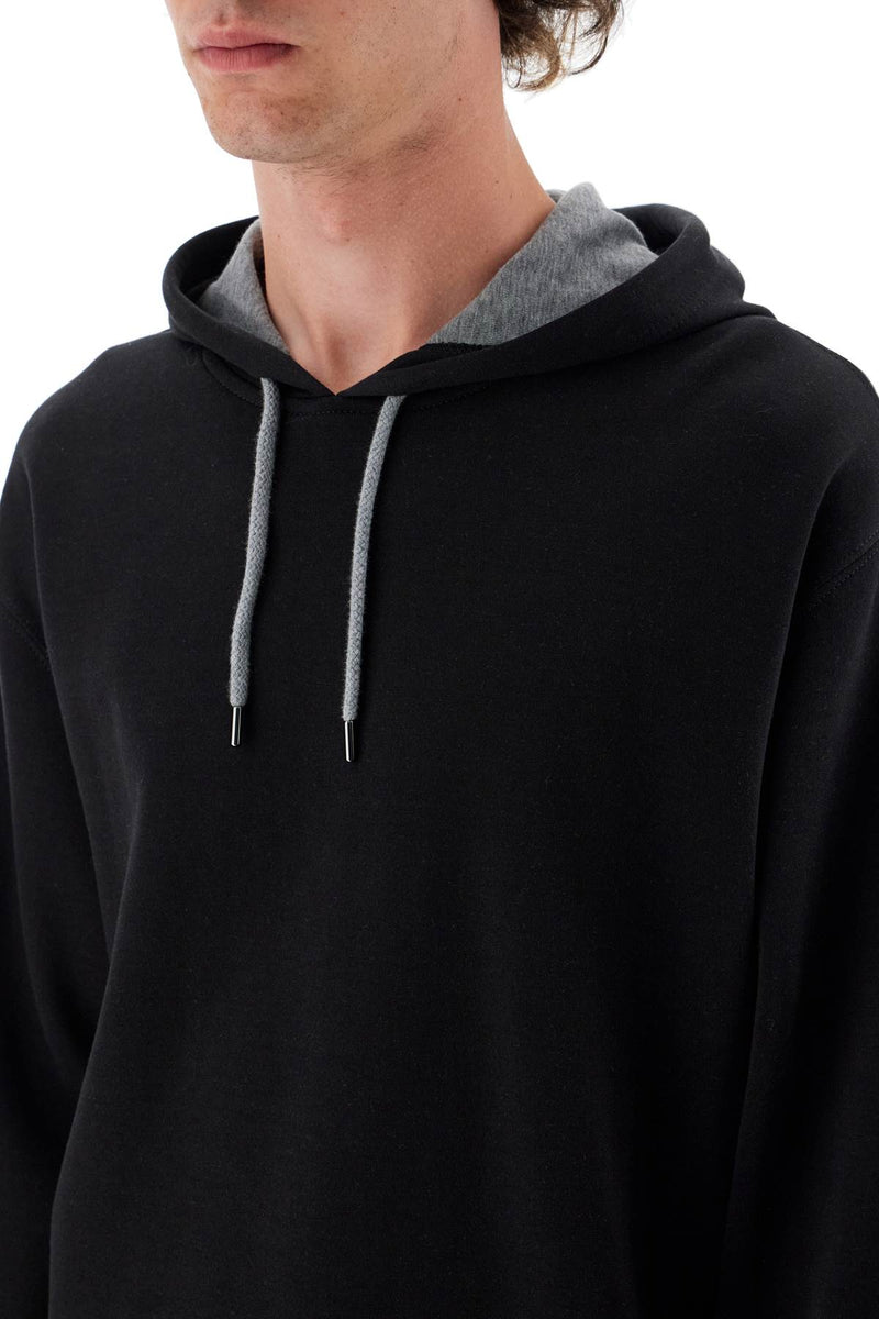 Brunello Cucinelli Lightweight Hoodie With Hood Black