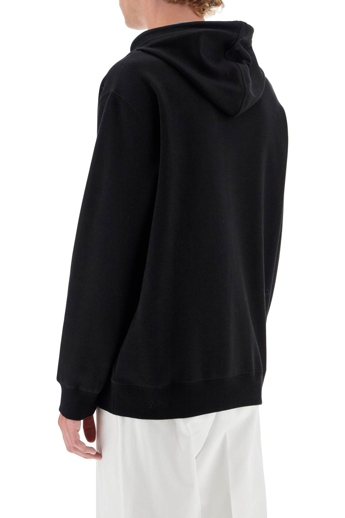 Brunello Cucinelli Lightweight Hoodie With Hood Black