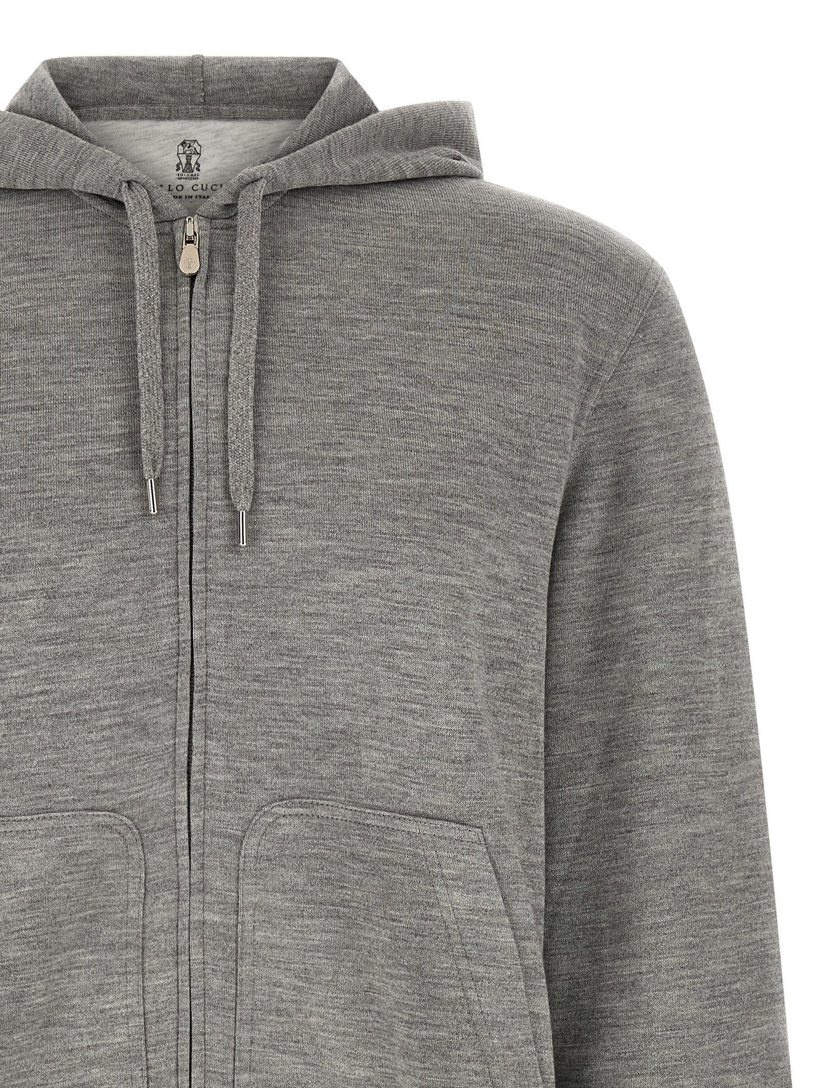 Brunello Cucinelli Cashmere And Silk Hoodie