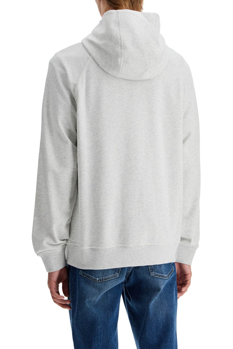 Brunello Cucinelli Cotton Techno Hoodie With Hood Grey