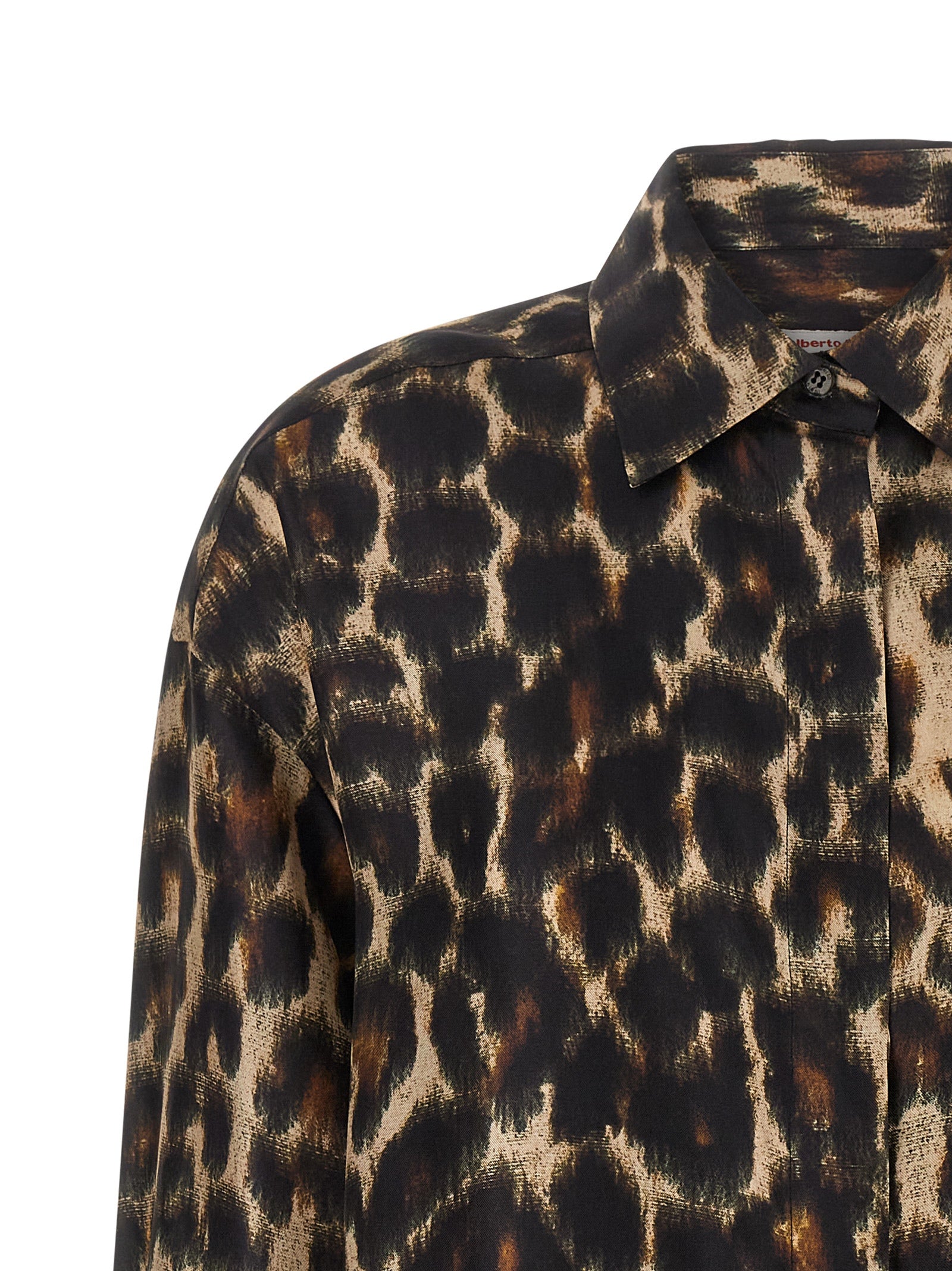 Alberto Biani Jaguar Print Shirt
