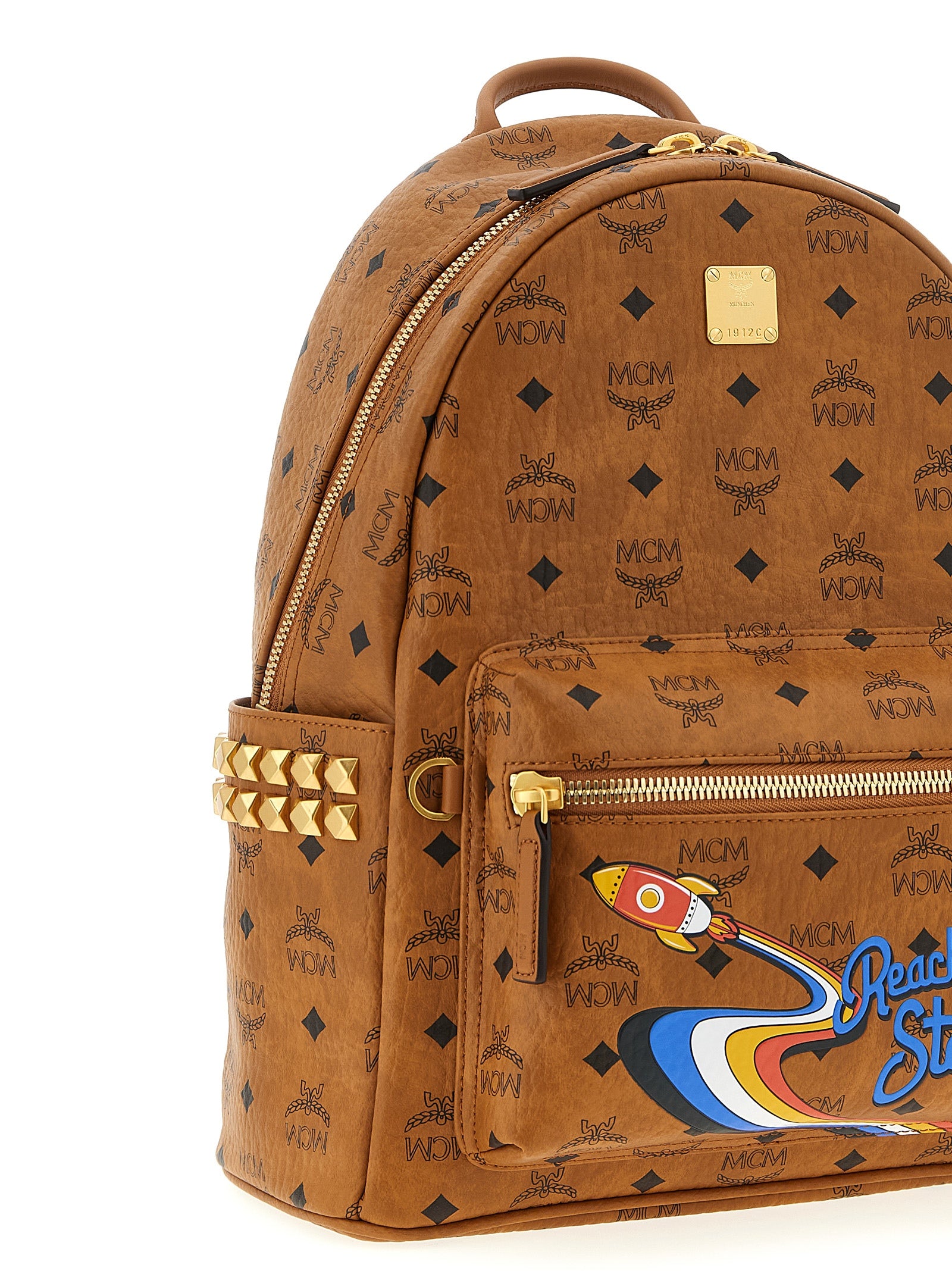 Mcm 'Stark' Small-Medium Backpack