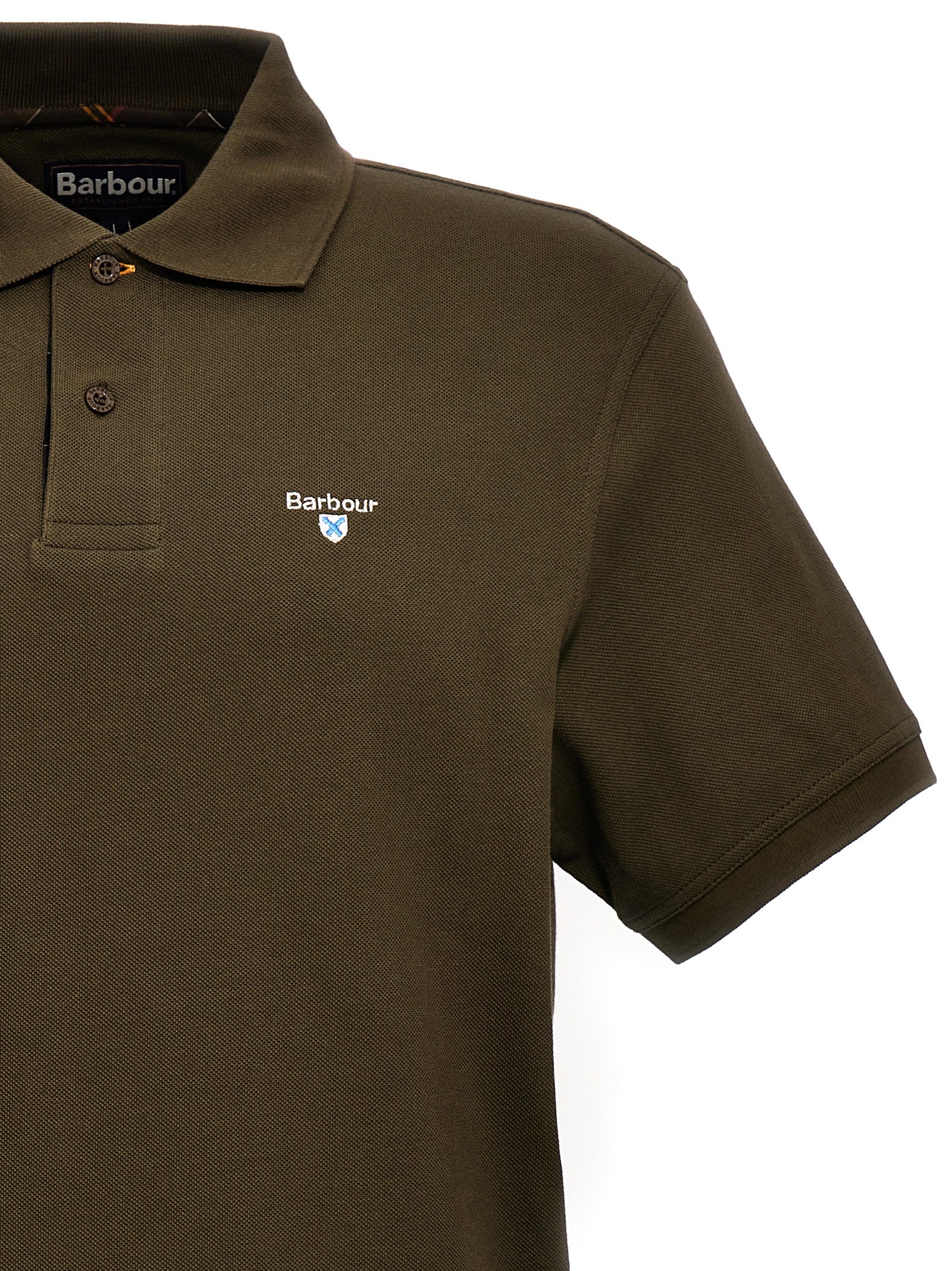 Barbour Logo Embroidery Polo Shirt