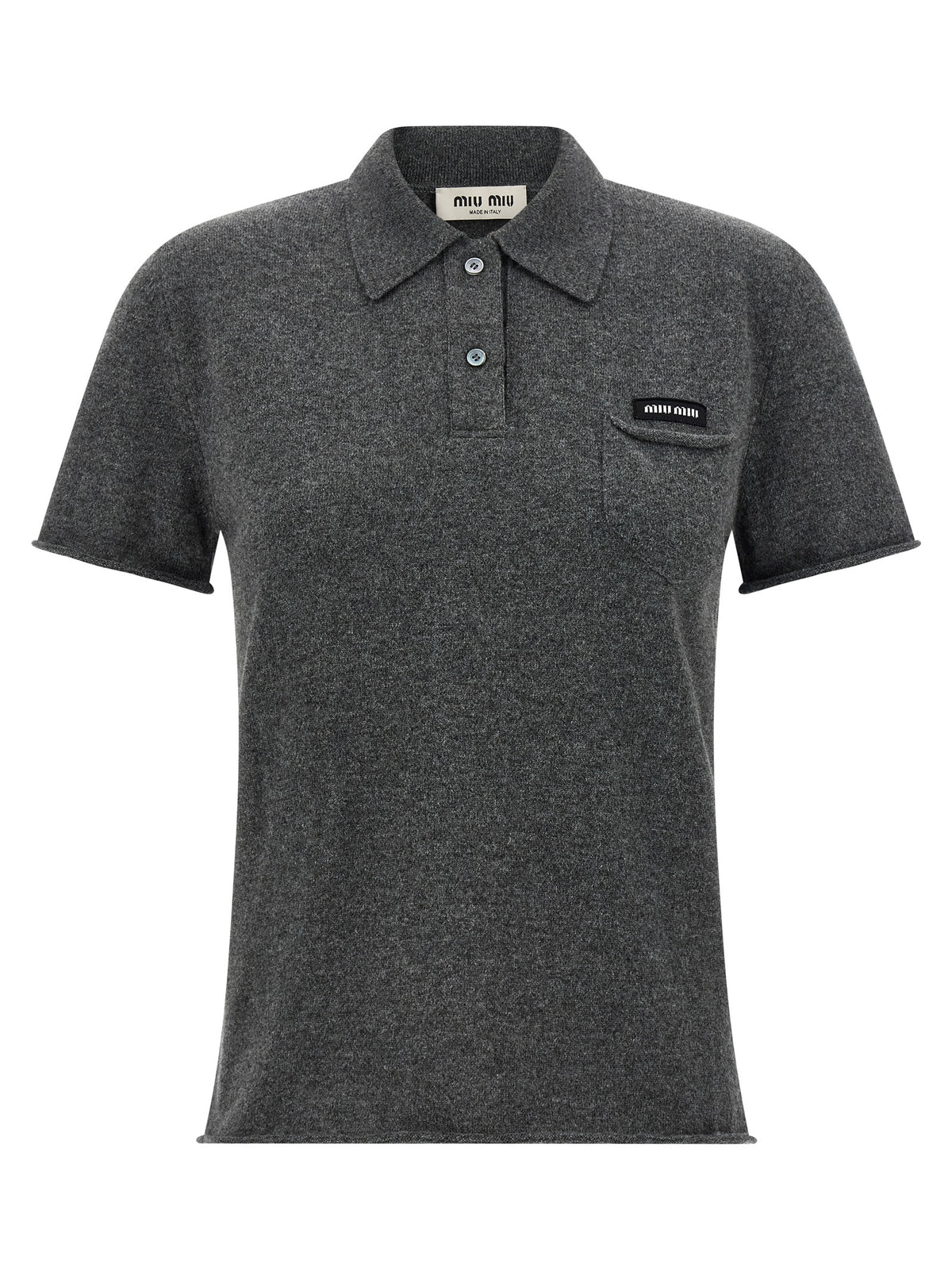Miu Miu Cashmere Polo Shirt
