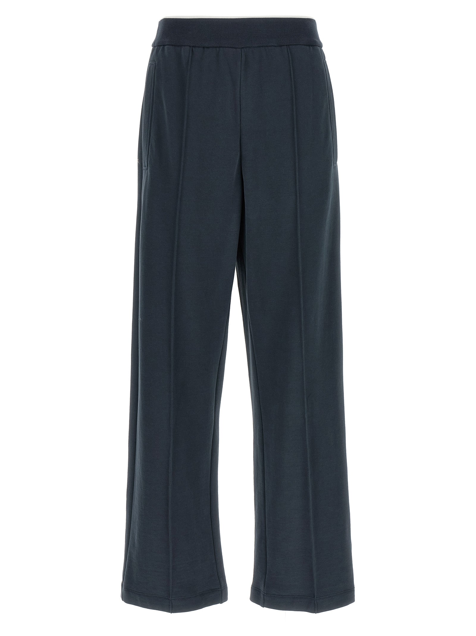 Brunello Cucinelli Joggers With Frontal Stitching Detail