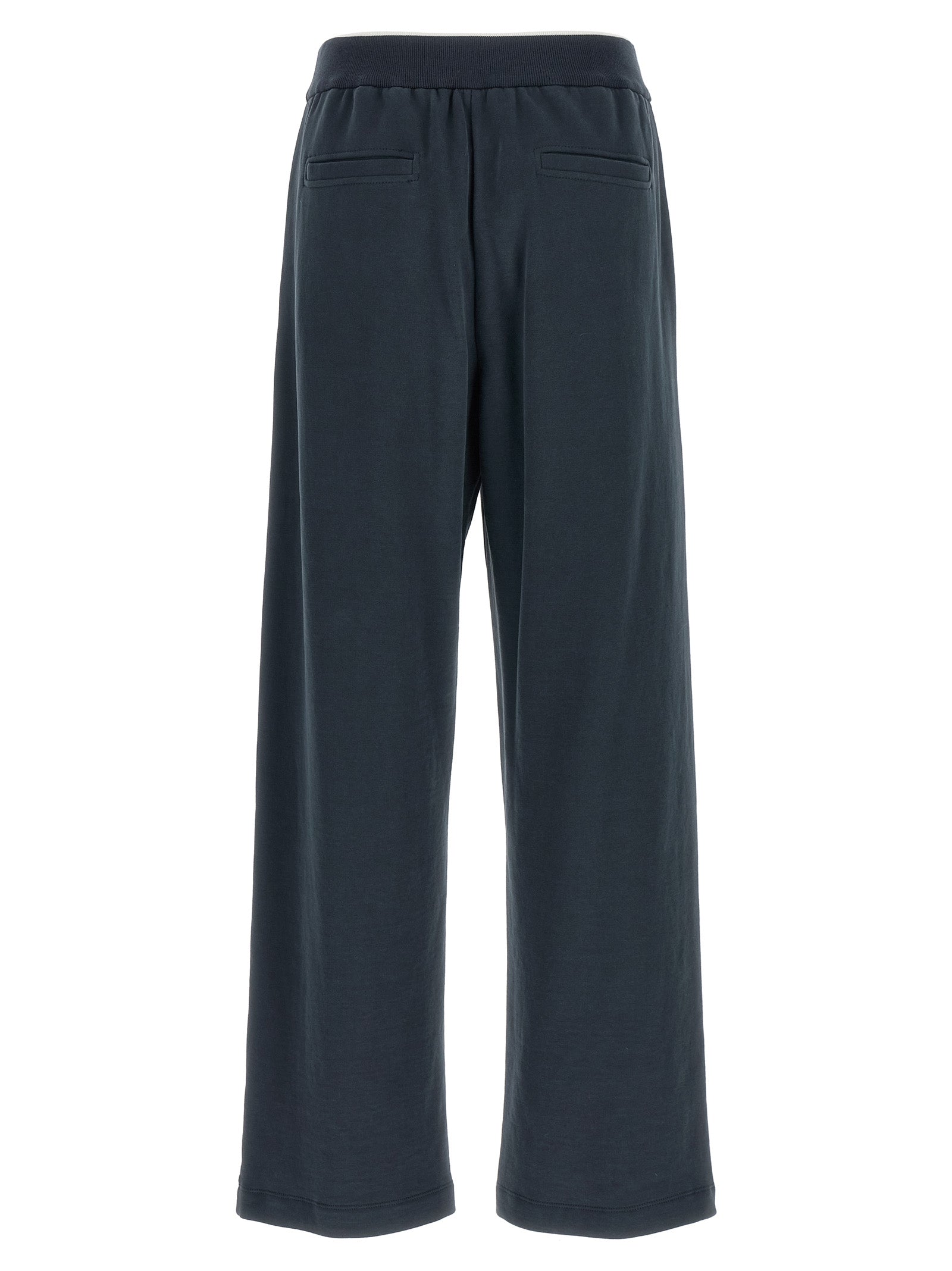 Brunello Cucinelli Joggers With Frontal Stitching Detail