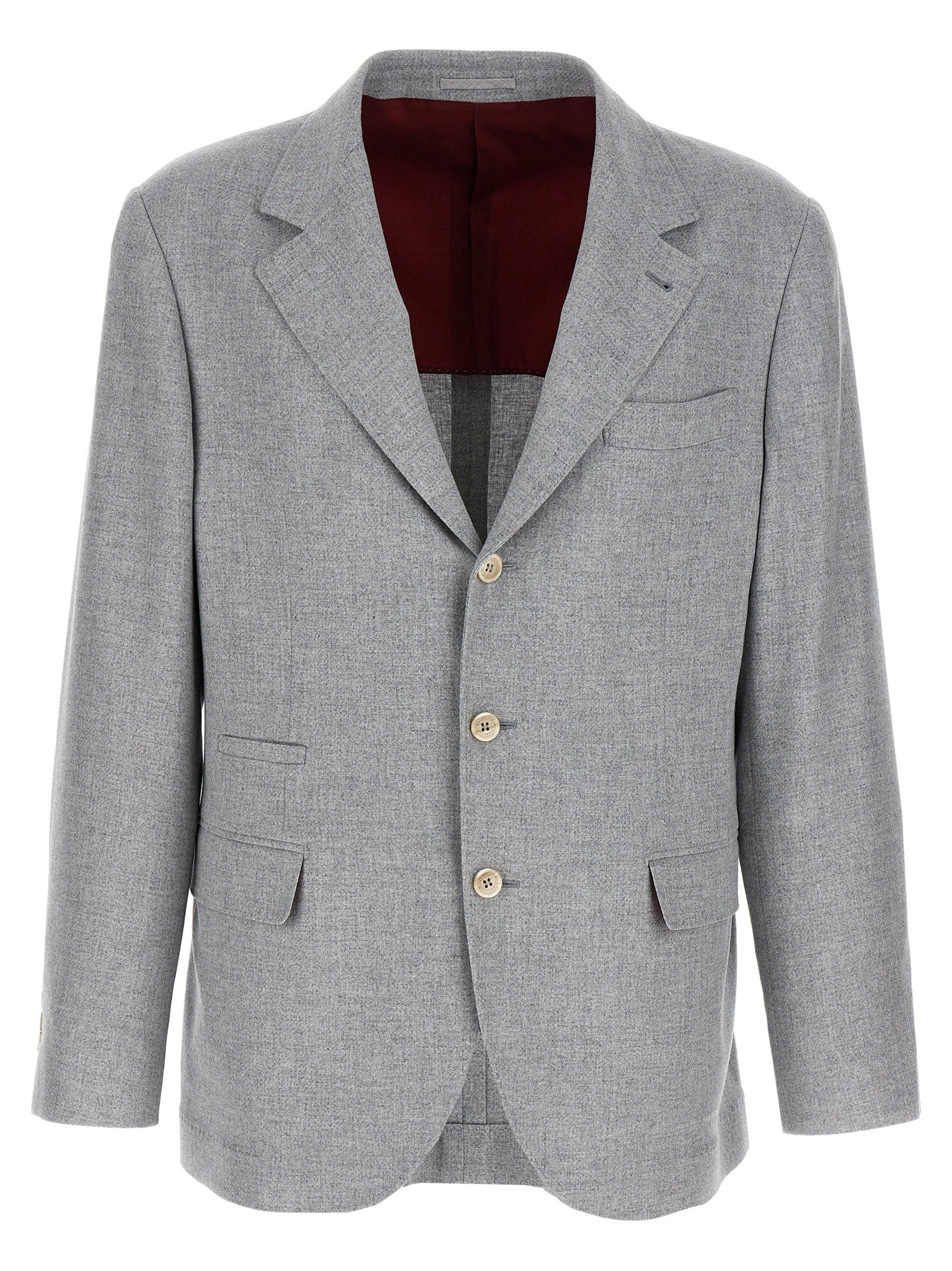 Brunello Cucinelli Single-Breasted Blazer