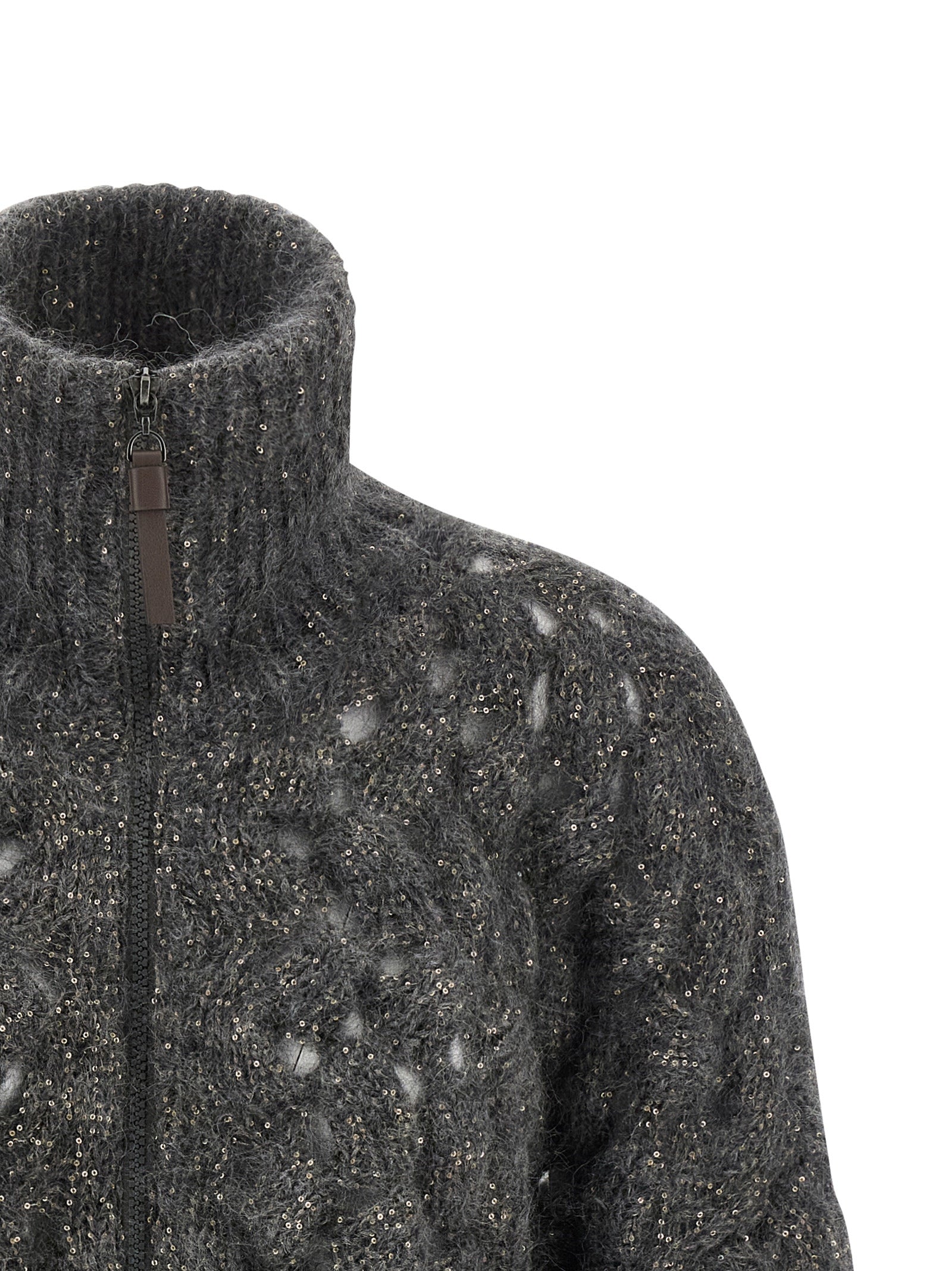 Brunello Cucinelli 'Dazzling Waves' Cardigan