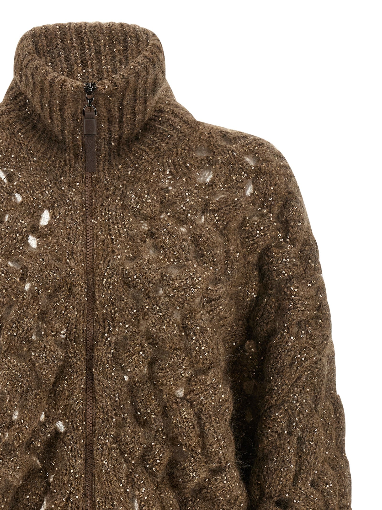 Brunello Cucinelli 'Dazzling Waves' Cardigan