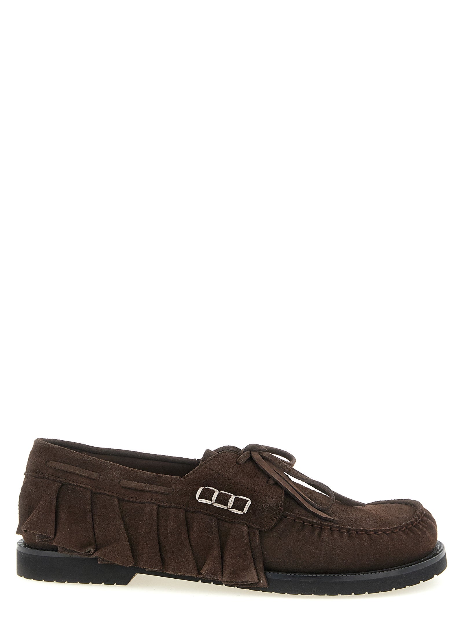 J.W.Anderson Suede Volant Boat Shoe