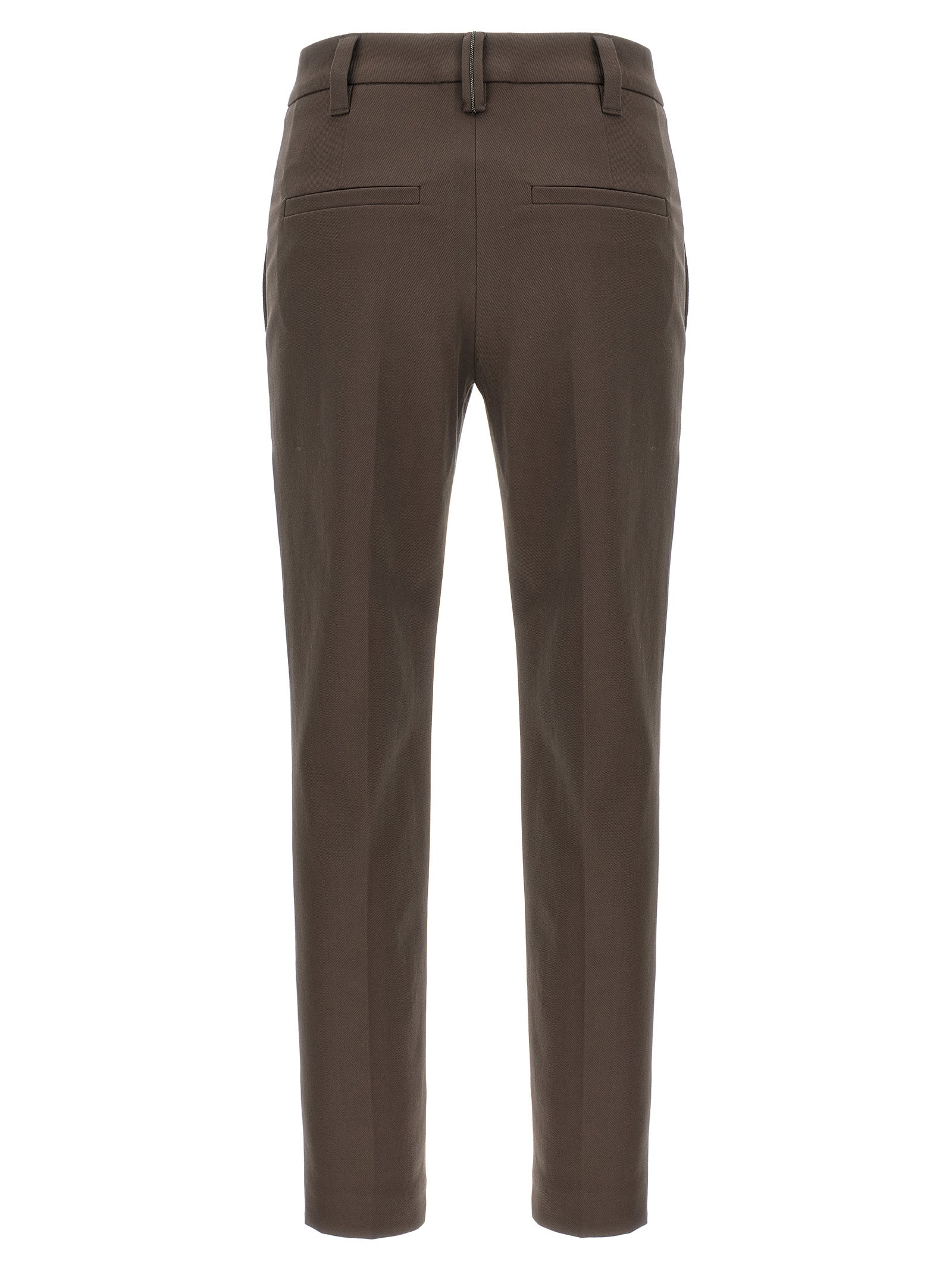 Brunello Cucinelli Monile Cotton Pants