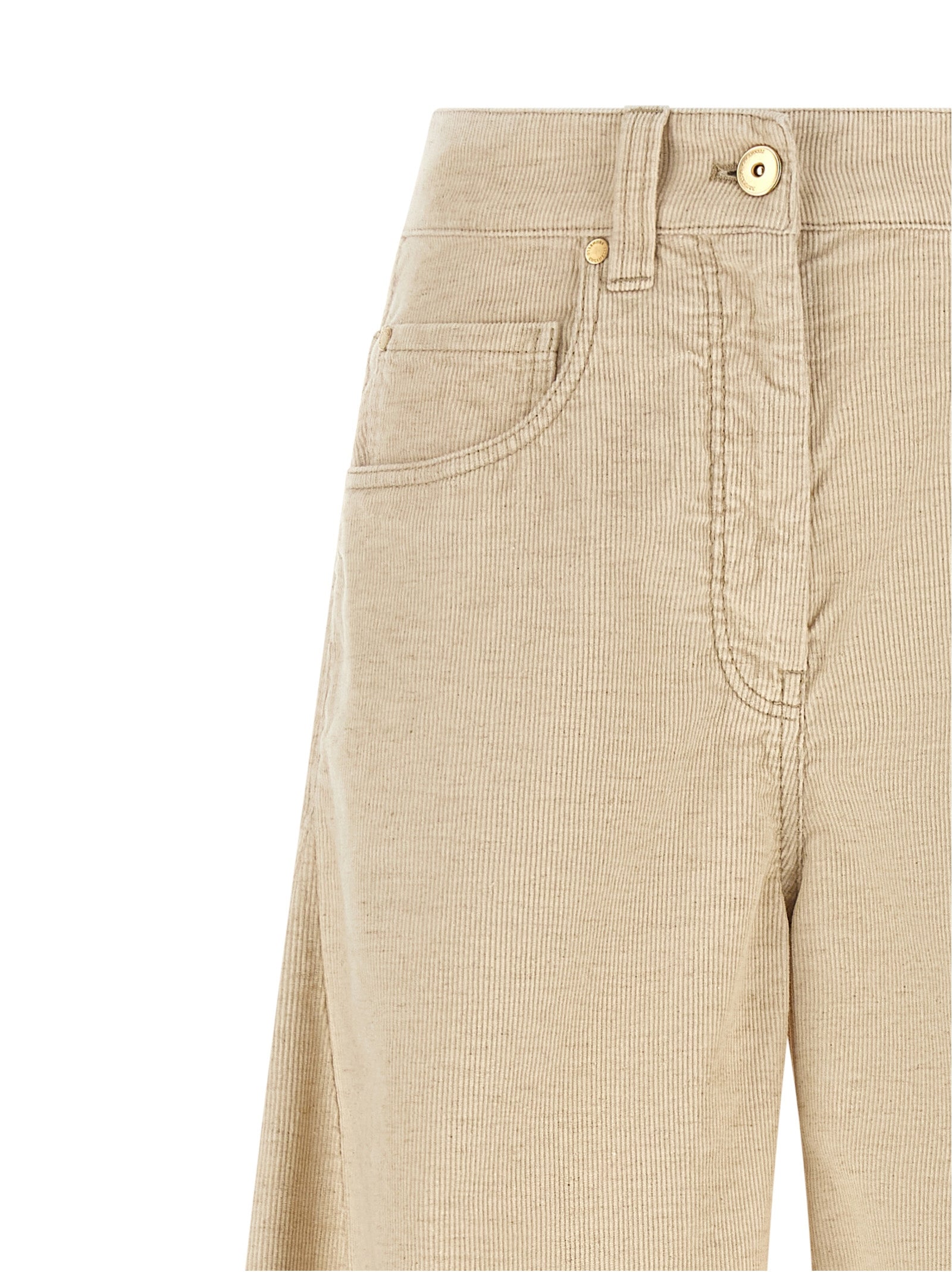 Brunello Cucinelli 'The Wide Barrel' Pants
