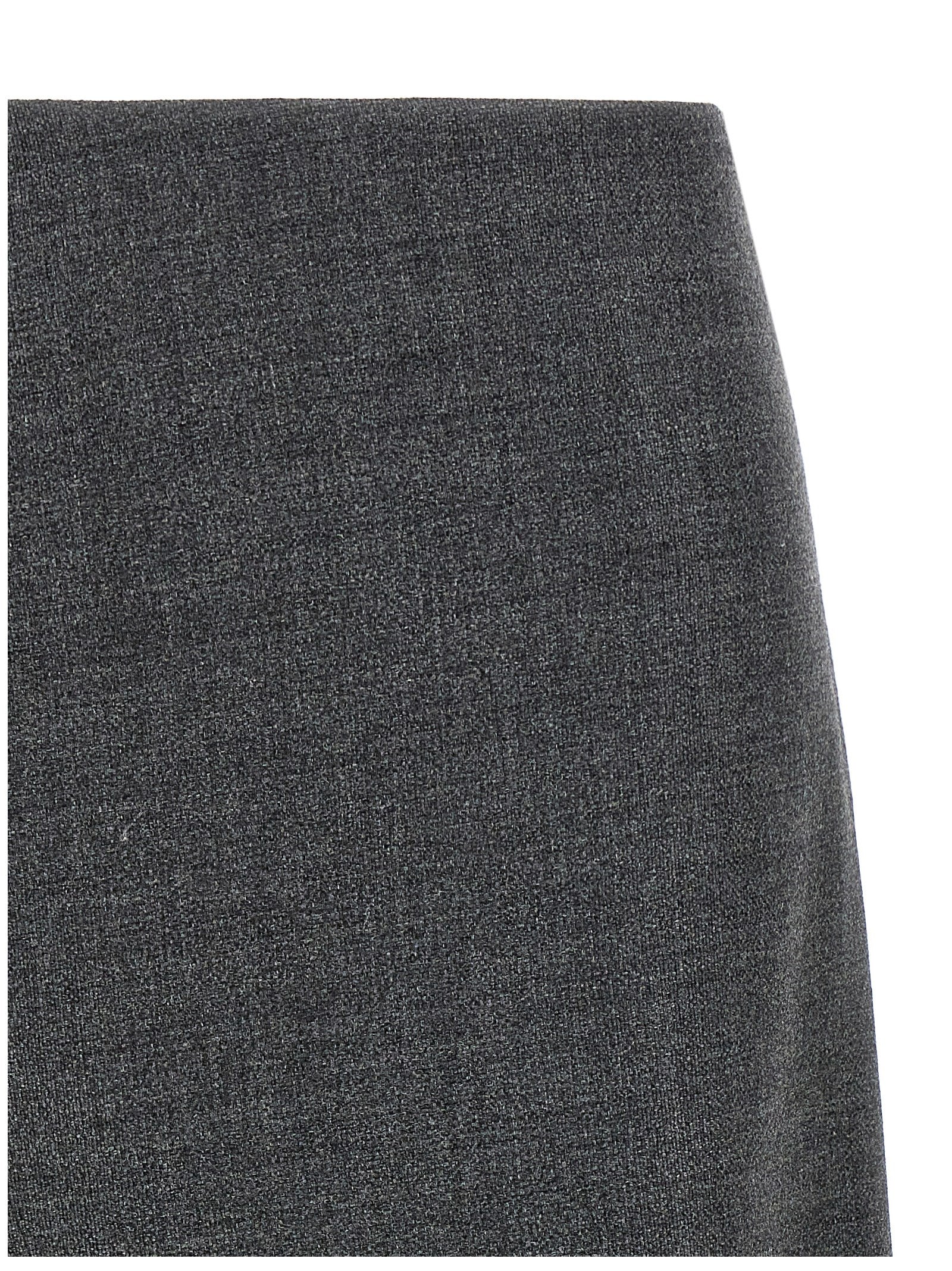 Brunello Cucinelli Flared Wool Skirt