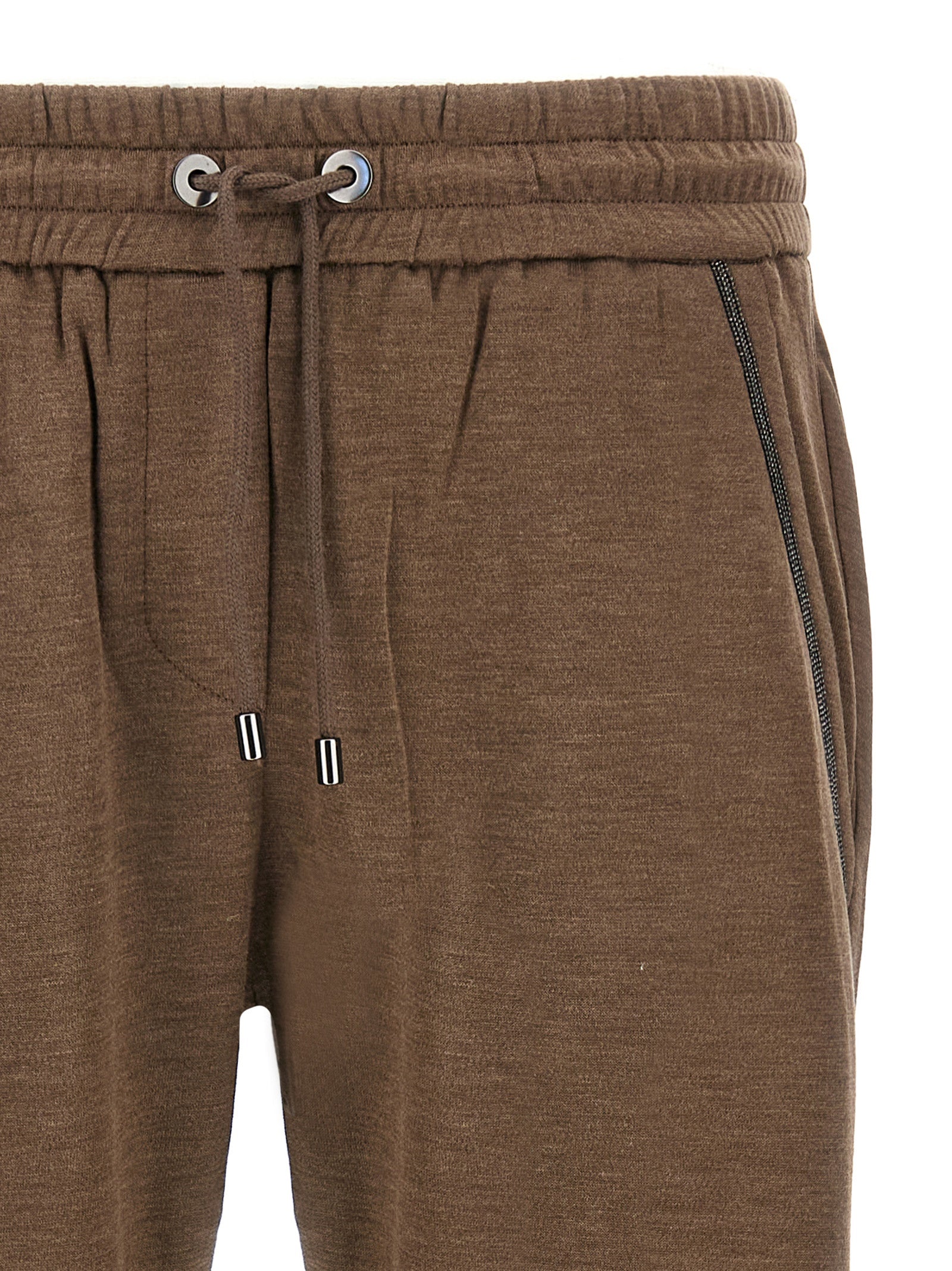 Brunello Cucinelli 'Shiny Pocket Detail' Joggers
