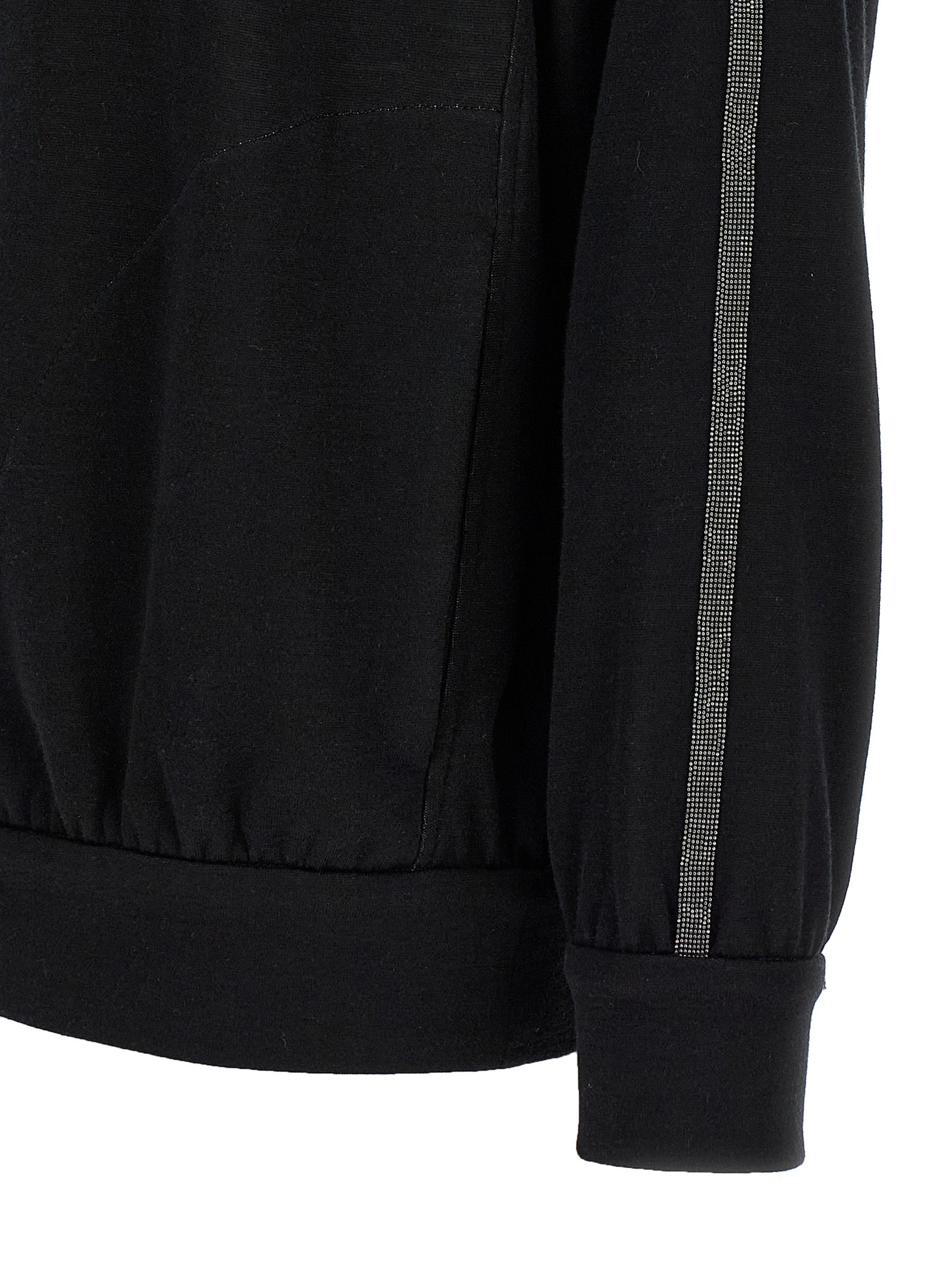 Brunello Cucinelli 'Shiny Trims' Hoodie