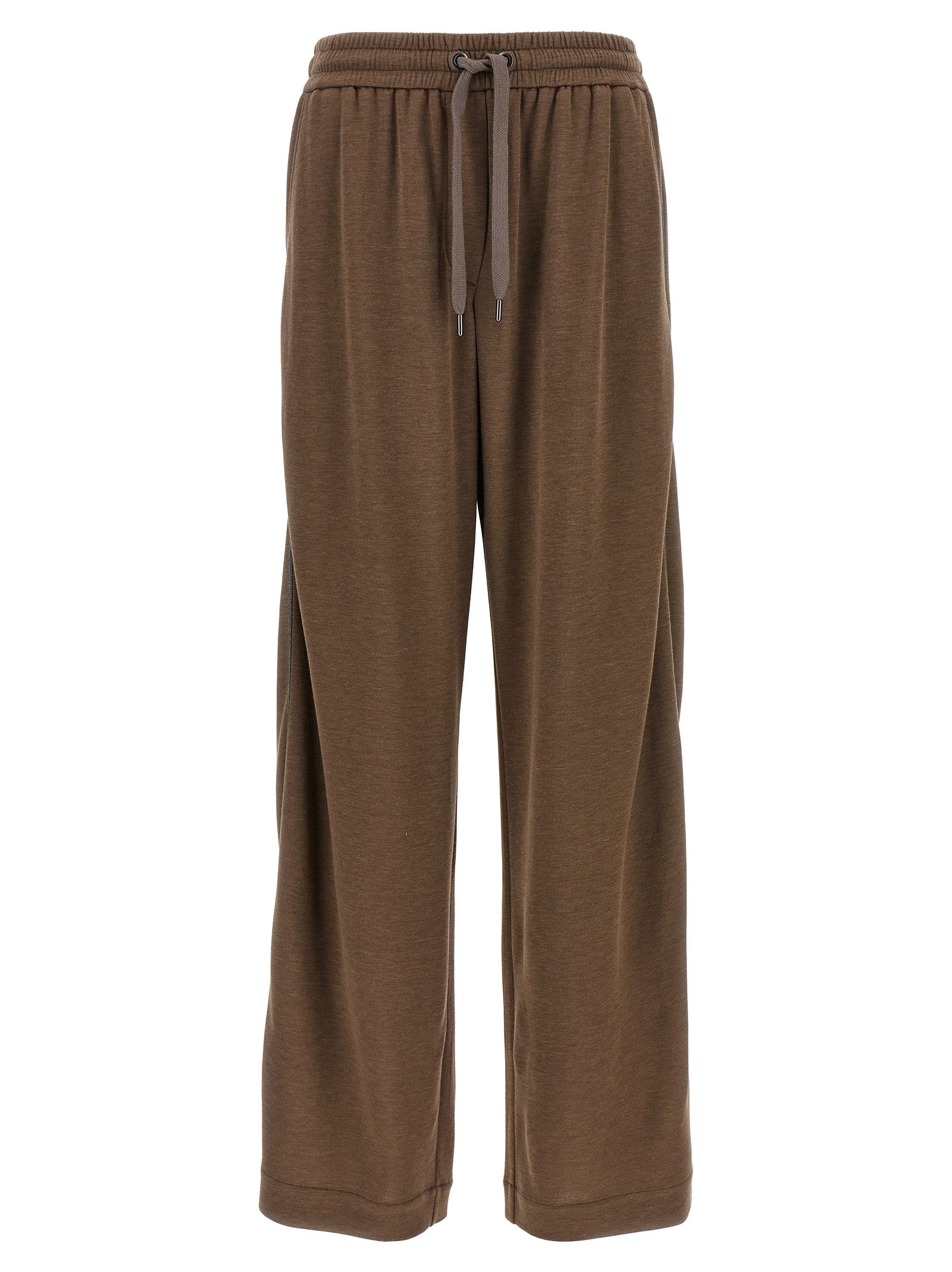 Brunello Cucinelli 'Shiny Trims' Joggers