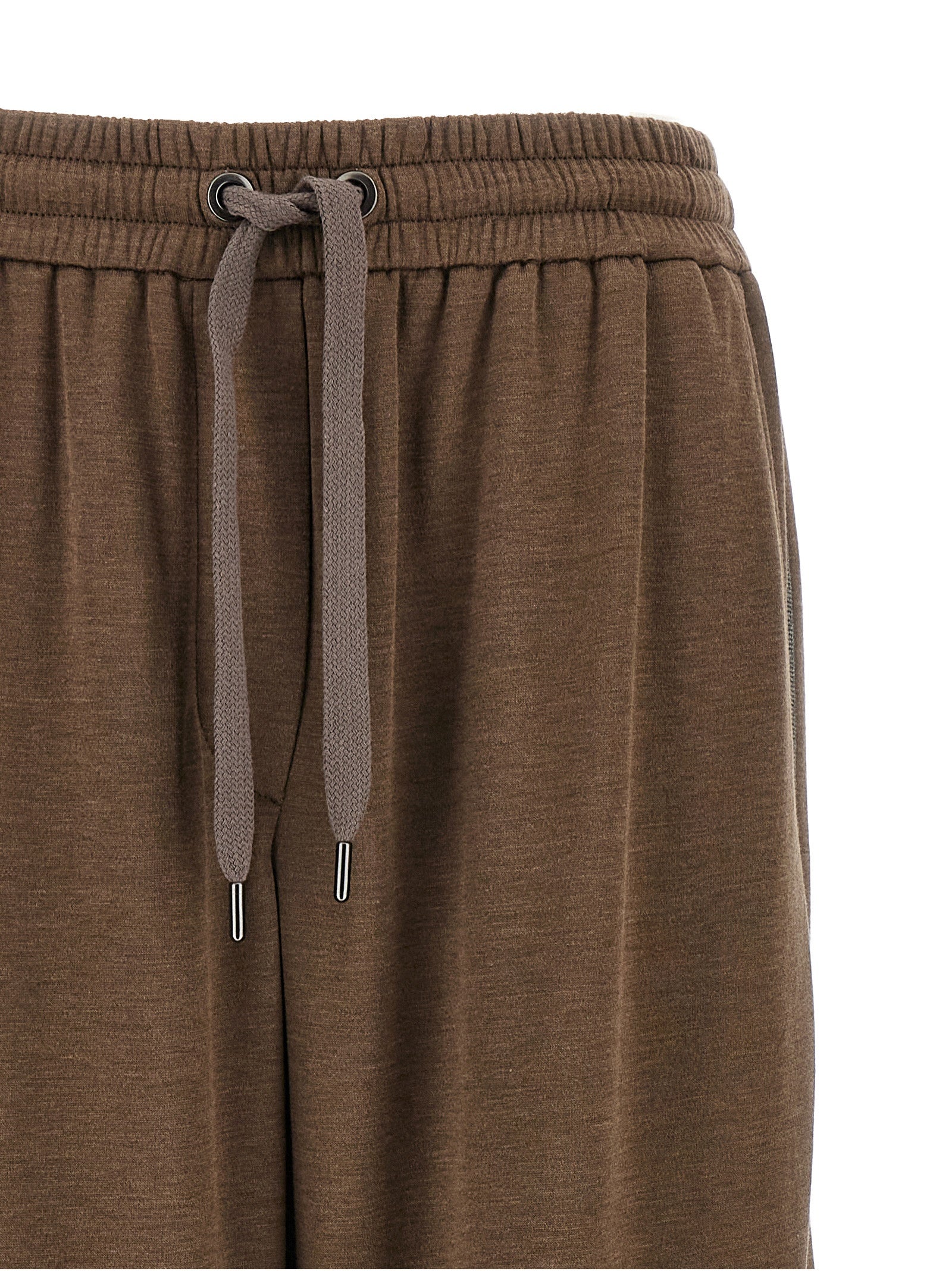 Brunello Cucinelli 'Shiny Trims' Joggers