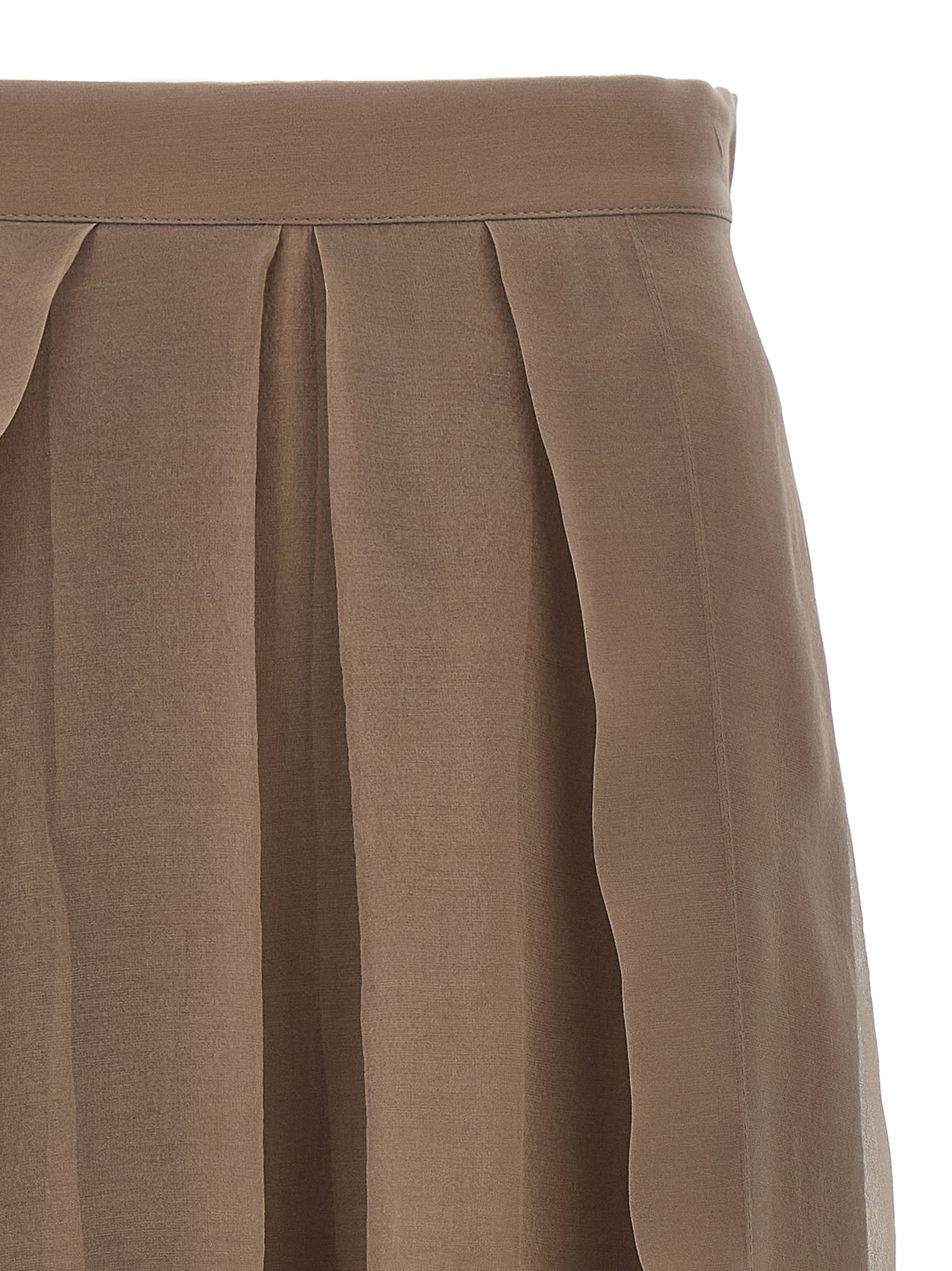 Brunello Cucinelli 'Paneled Circle' Skirt