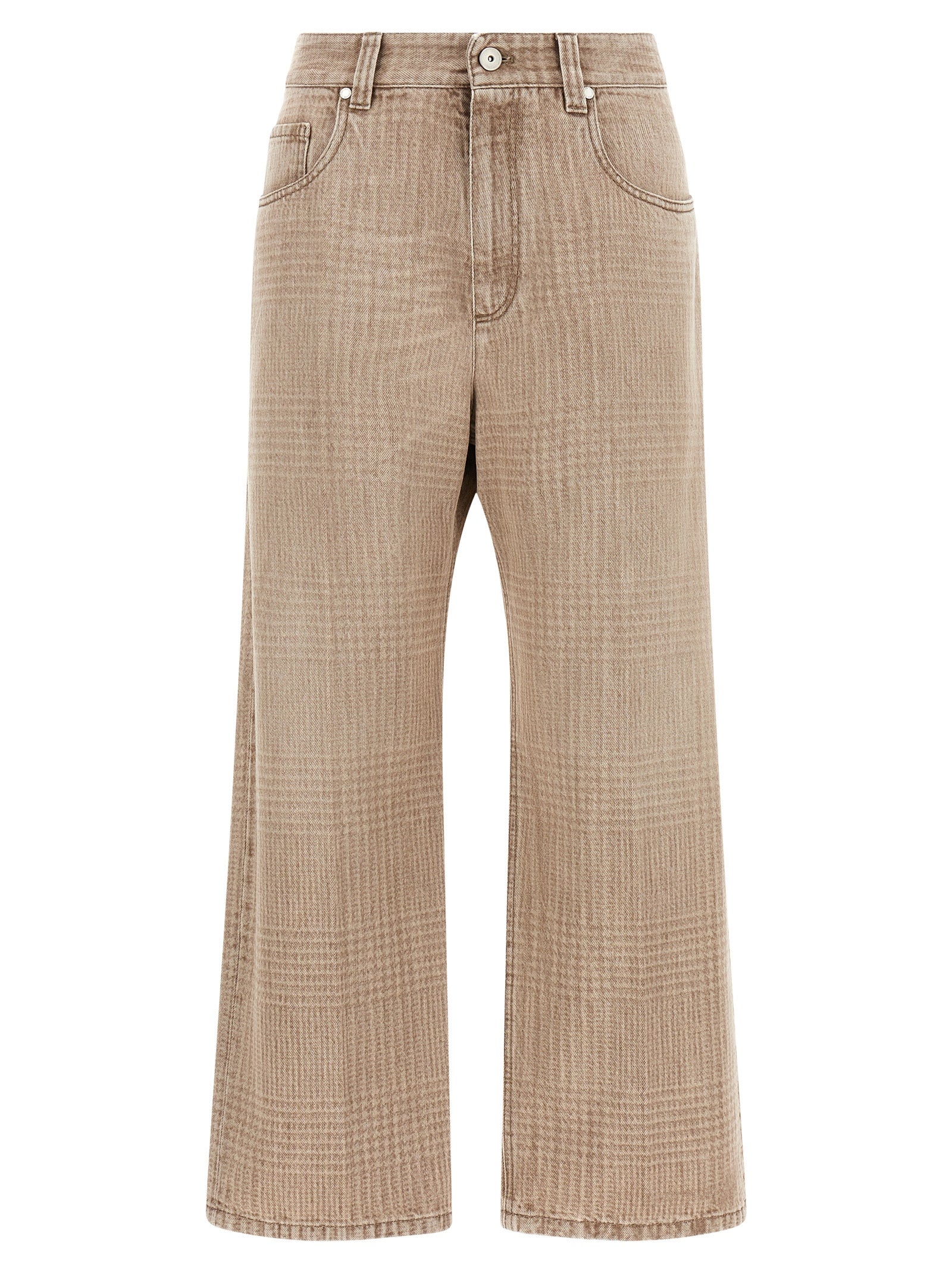 Brunello Cucinelli 'Prince Of Wales' Jeans