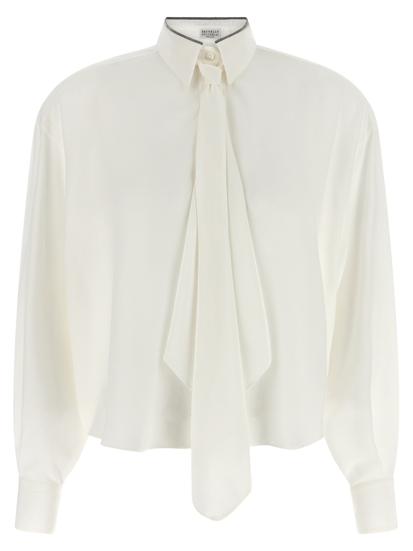 Brunello Cucinelli 'Shiny Collar' Shirt