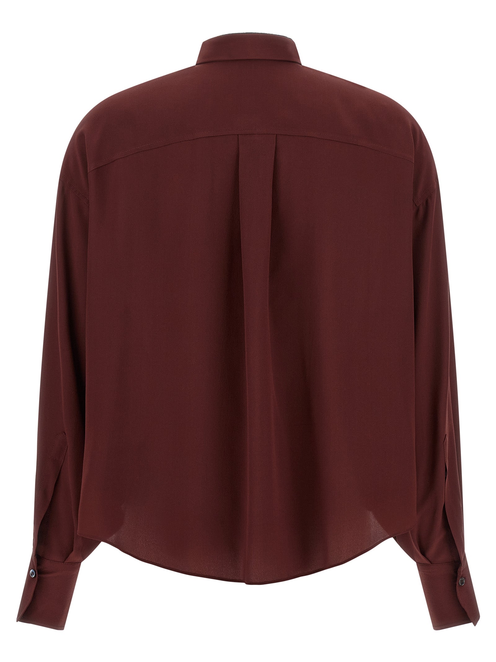 Brunello Cucinelli 'Shiny Collar' Shirt