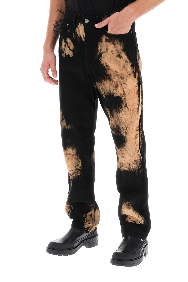 Ksubi Bleached Denim Jeans Black