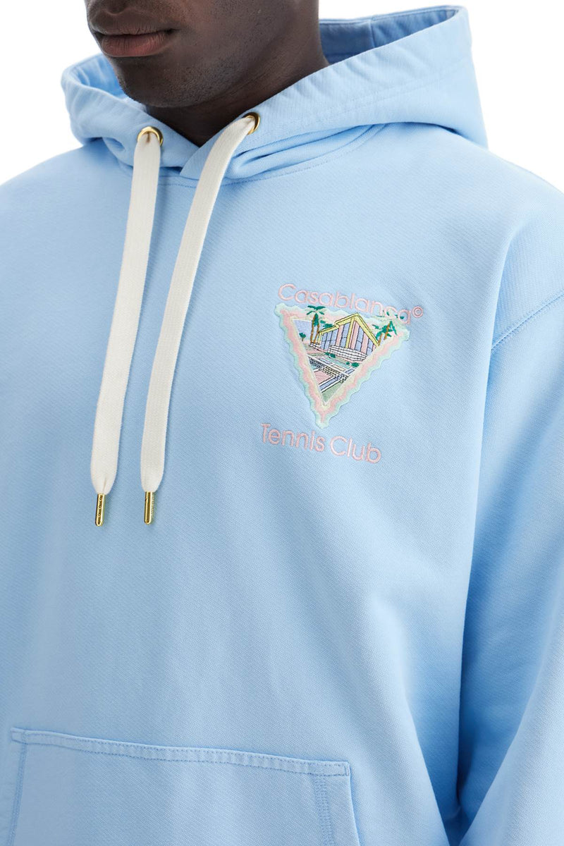 Casablanca Hooded Sweatshirt From Maison De Blue