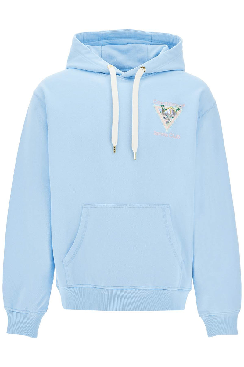 Casablanca Hooded Sweatshirt From Maison De Blue