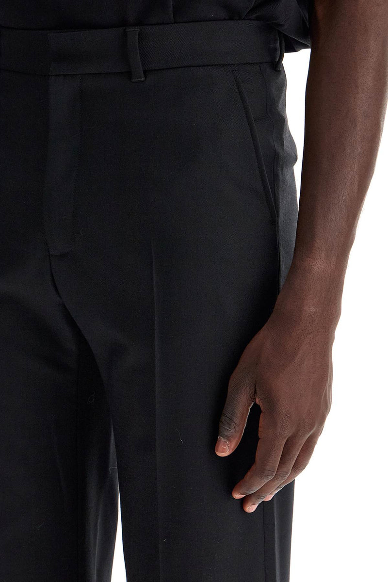 Casablanca Tailored Slim Fit Trousers Black