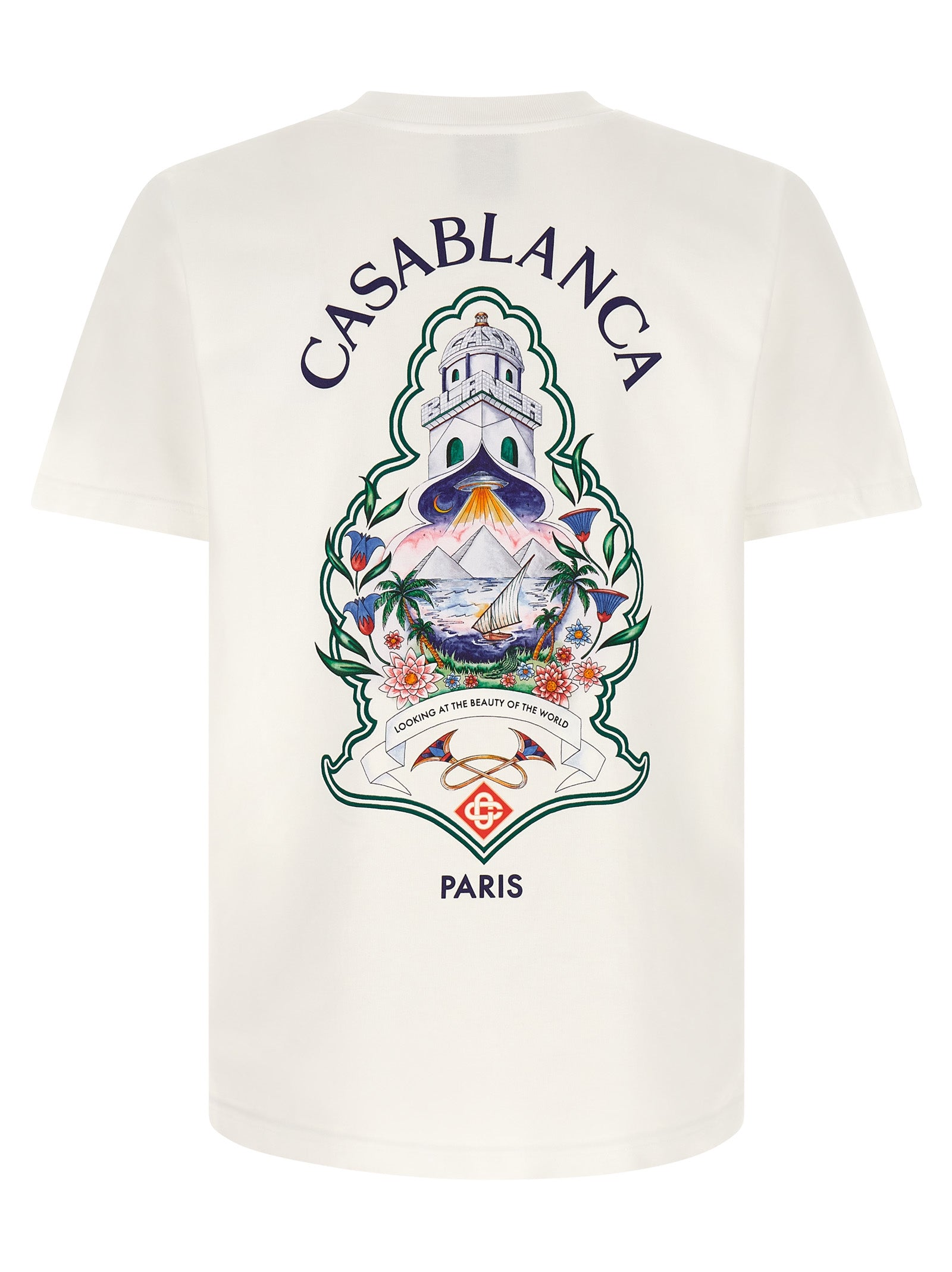 Casablanca 'Hotel Emblem' Print T-Shirt