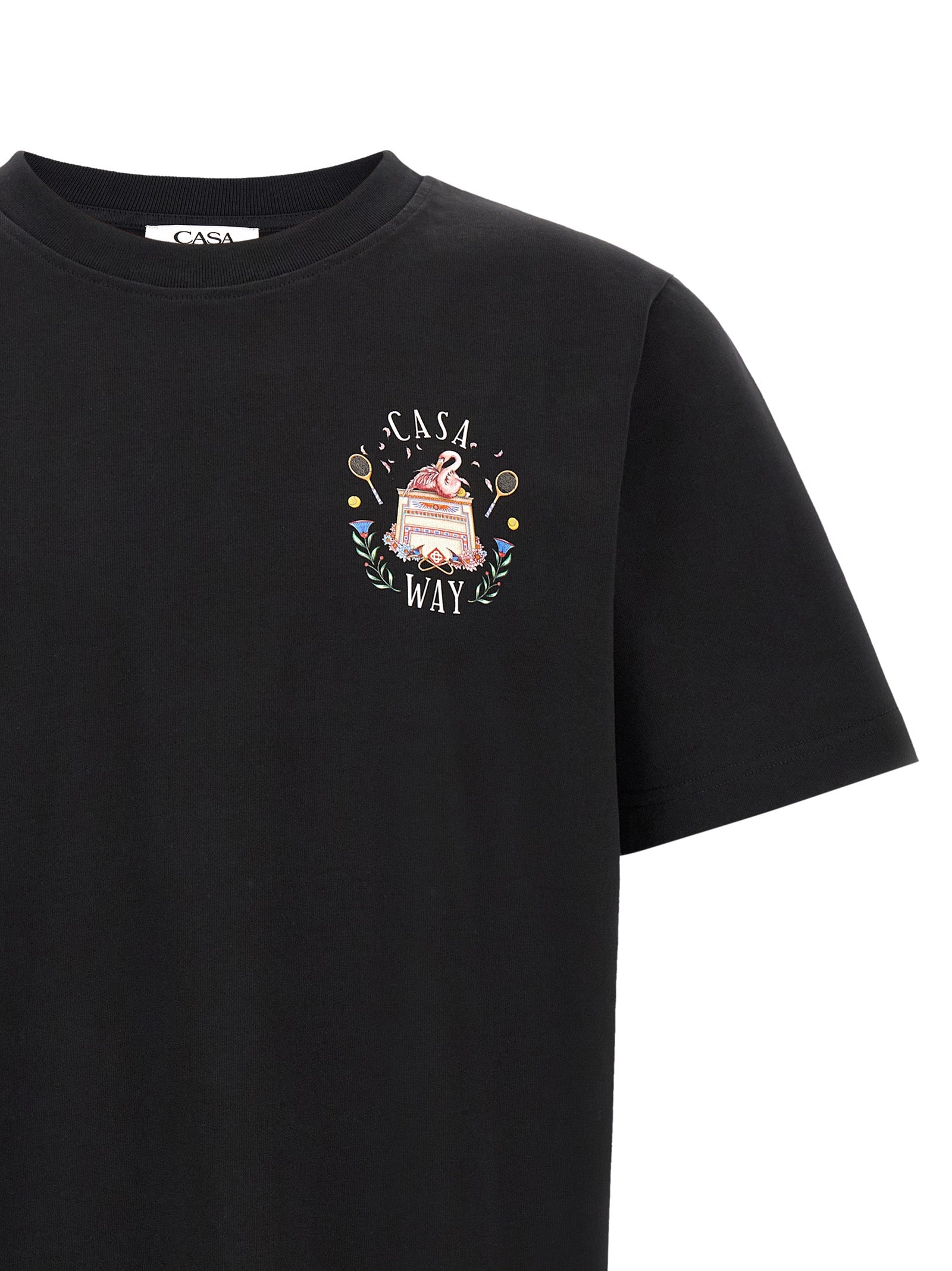 Casablanca T-Shirt With 'Casa Way' Print