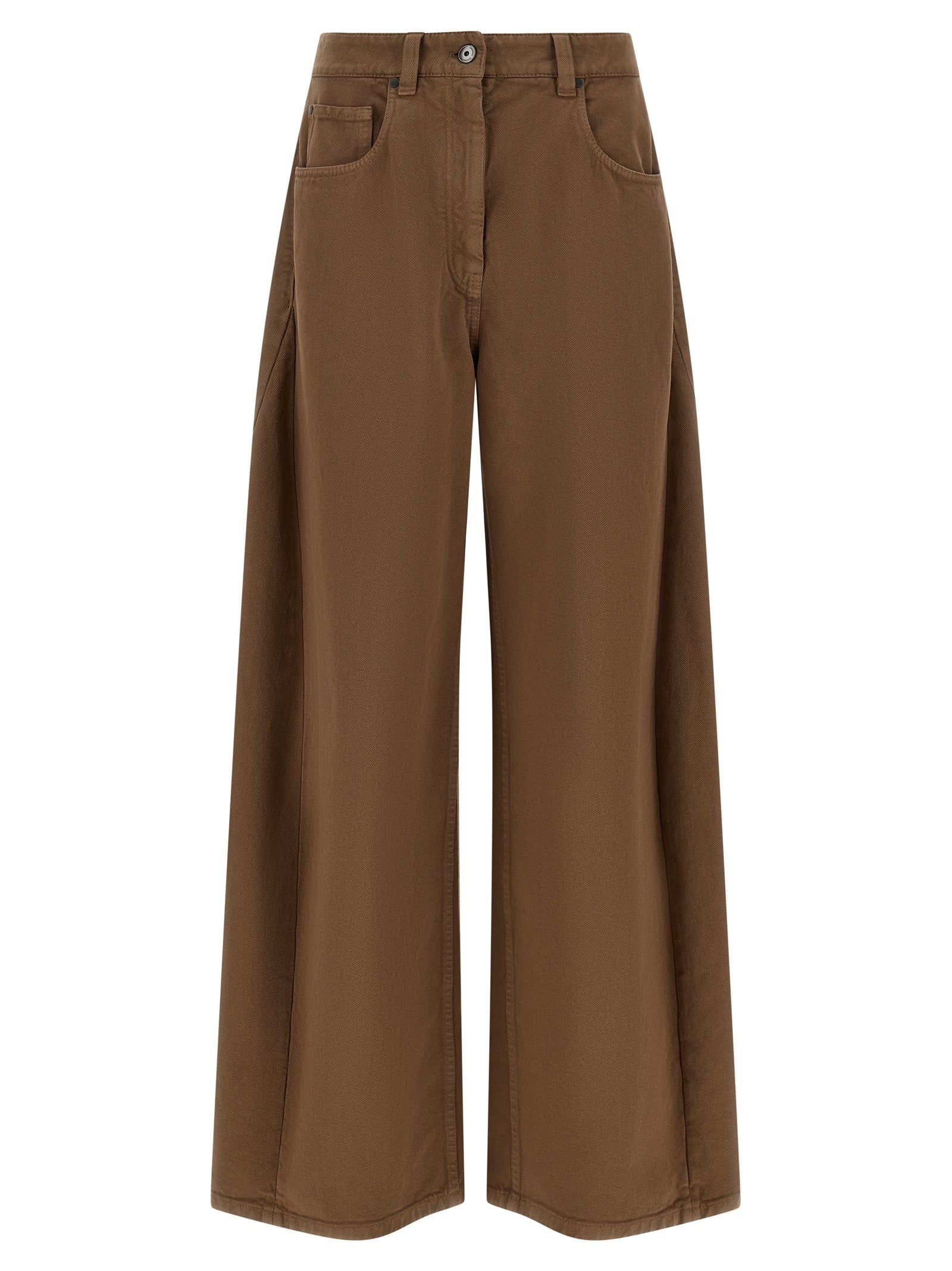 Brunello Cucinelli Garment-Dyed Trousers