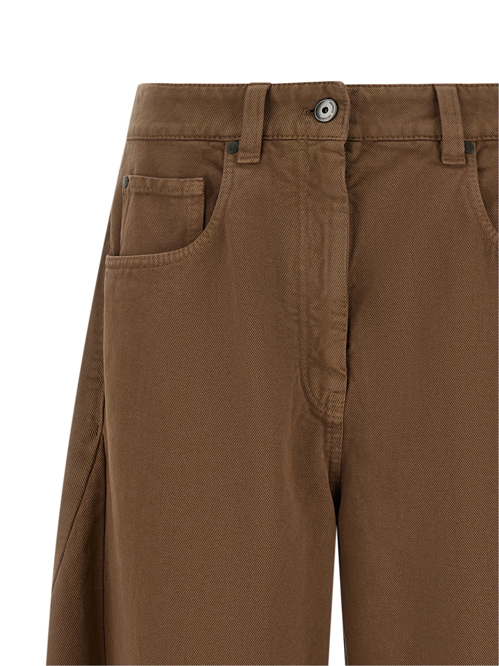 Brunello Cucinelli Garment-Dyed Trousers