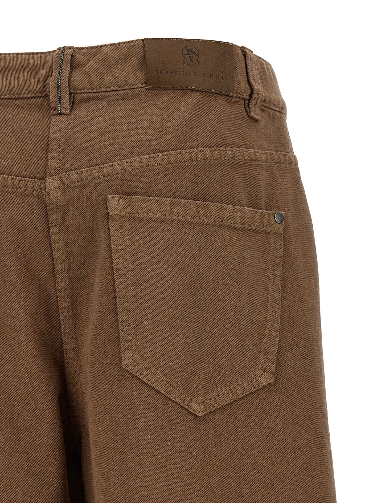 Brunello Cucinelli Garment-Dyed Trousers