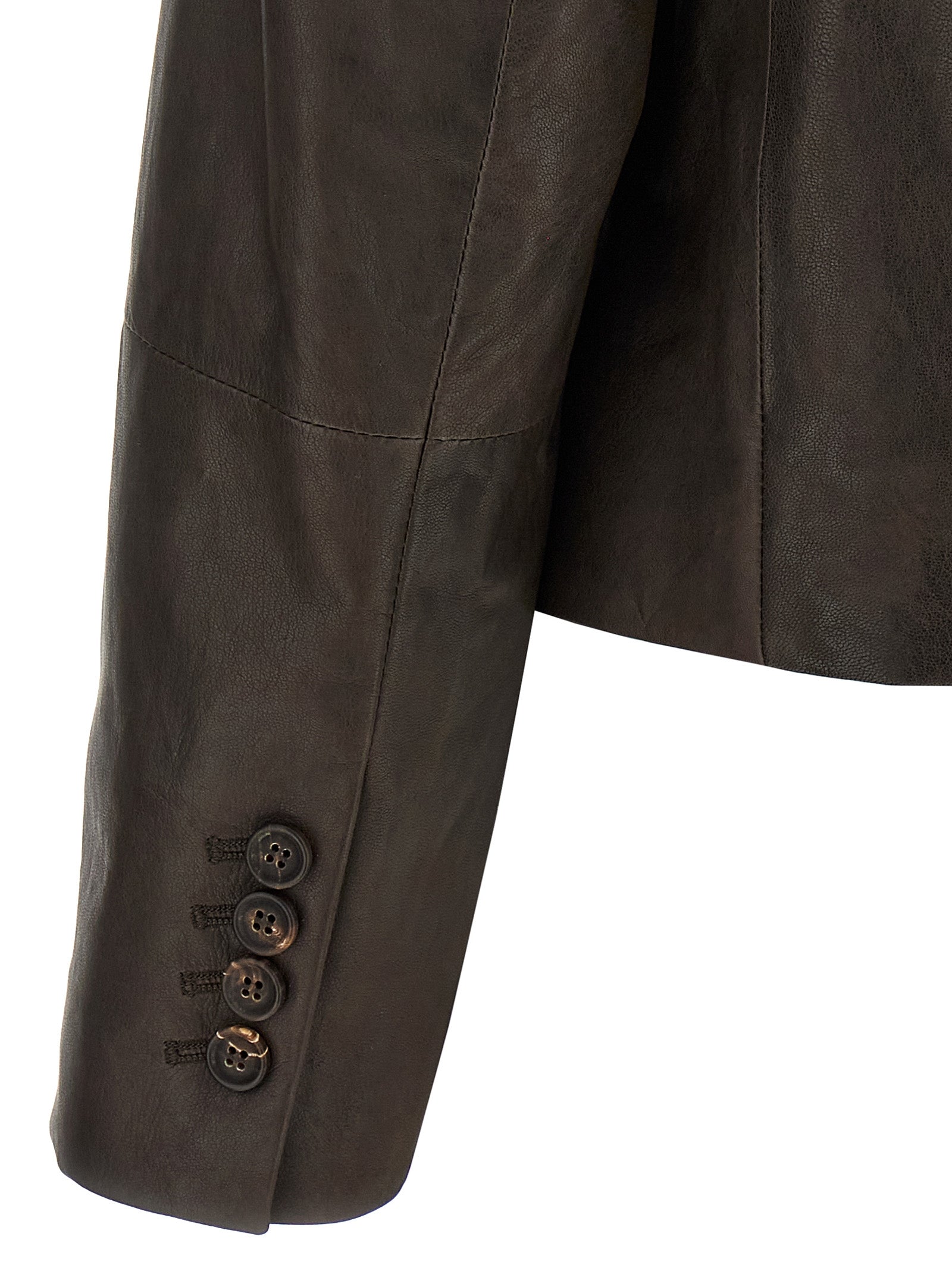 Brunello Cucinelli Blazer Nappa Monile