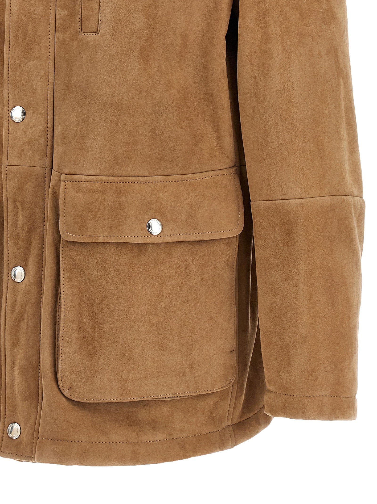 Brunello Cucinelli Single-Breasted Sheepskin Jacket