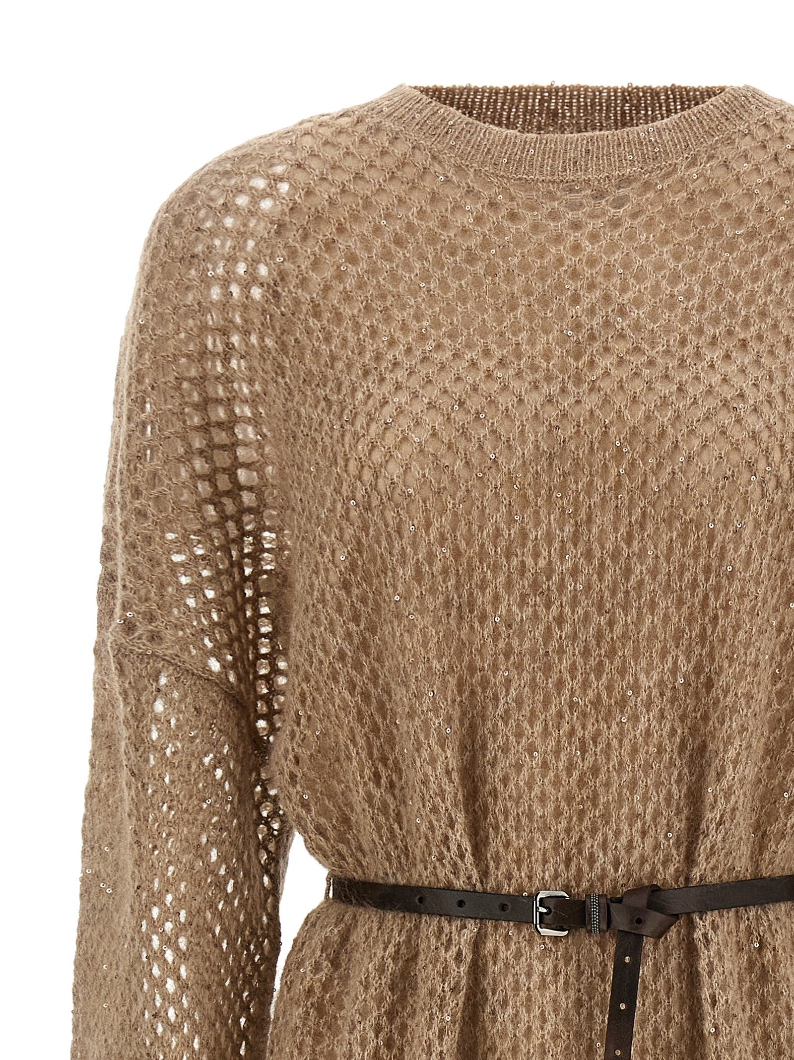 Brunello Cucinelli 'Dazzling Net' Dress