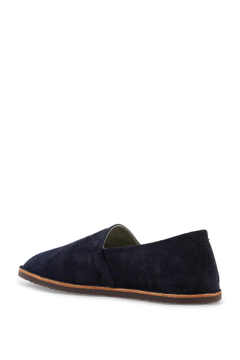 Brunello Cucinelli Suede Espad Blue