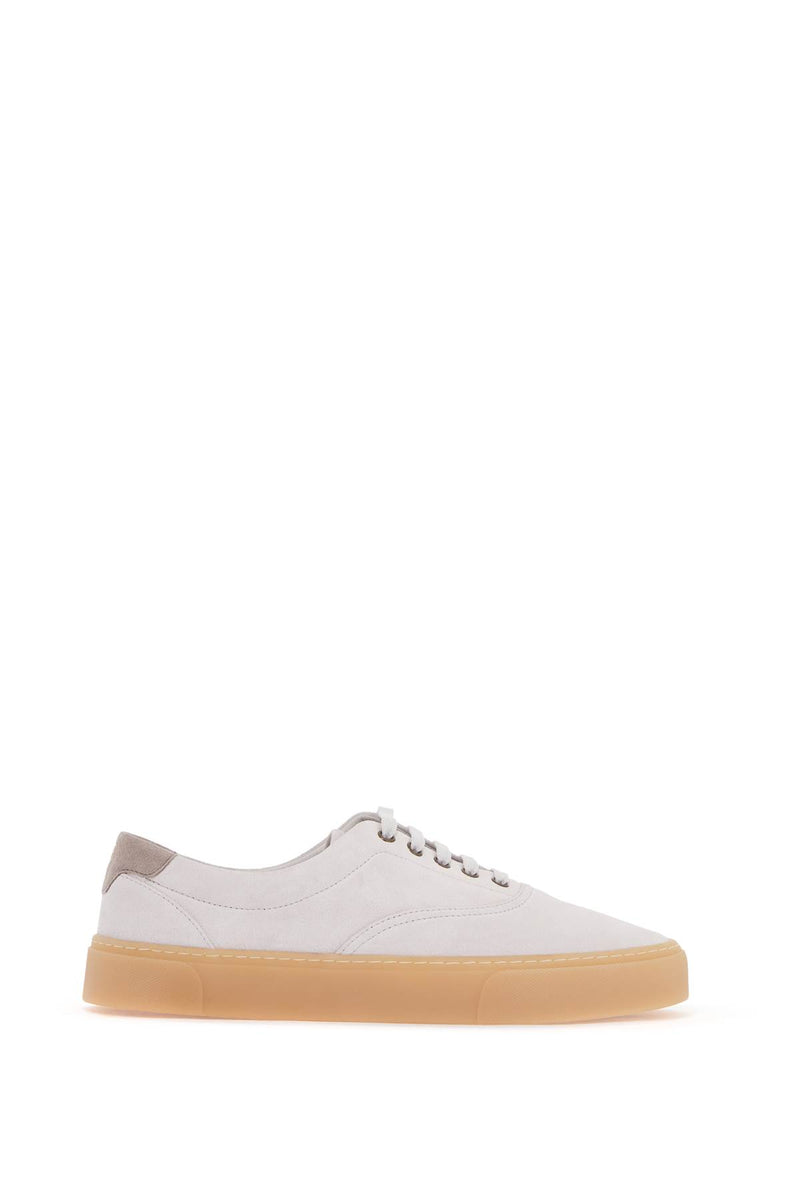 Brunello Cucinelli Suede Sneakers White