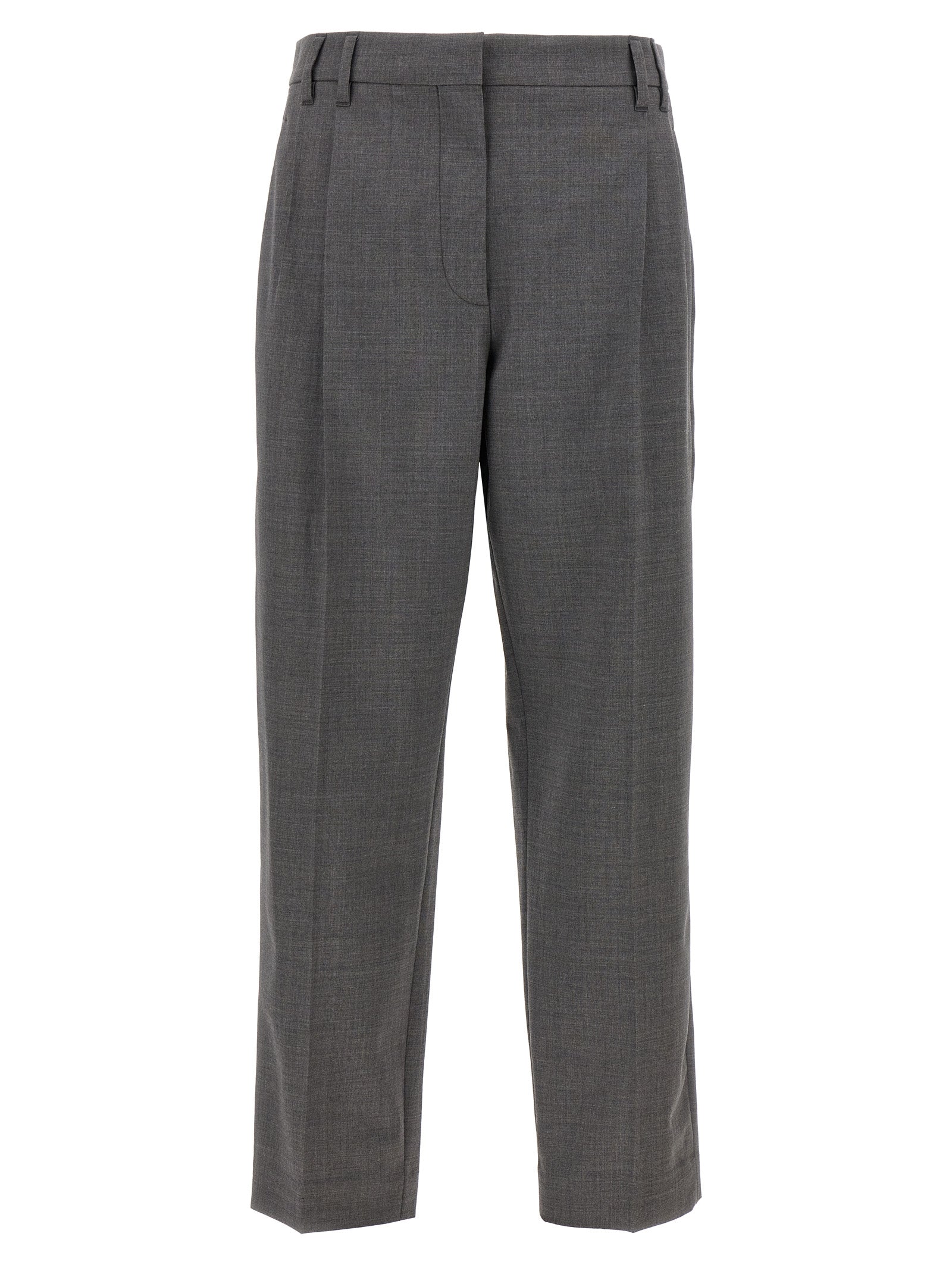 Brunello Cucinelli Pin Tuck Trousers