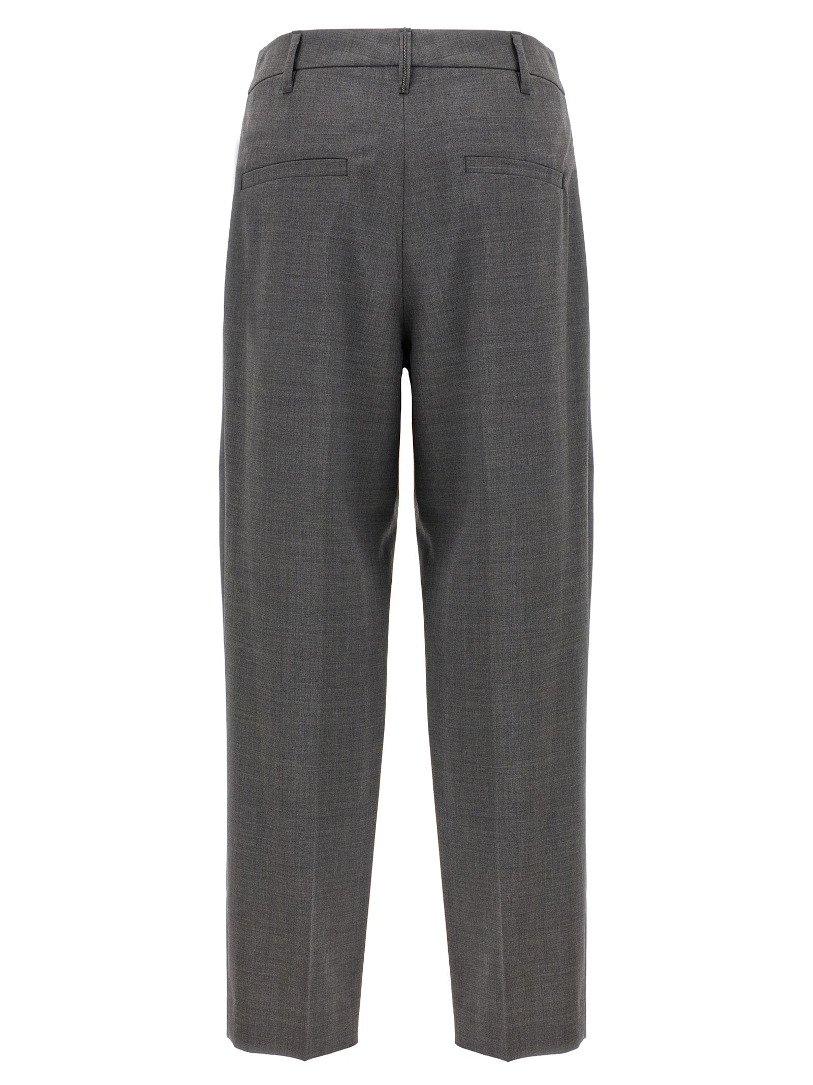 Brunello Cucinelli Pin Tuck Trousers