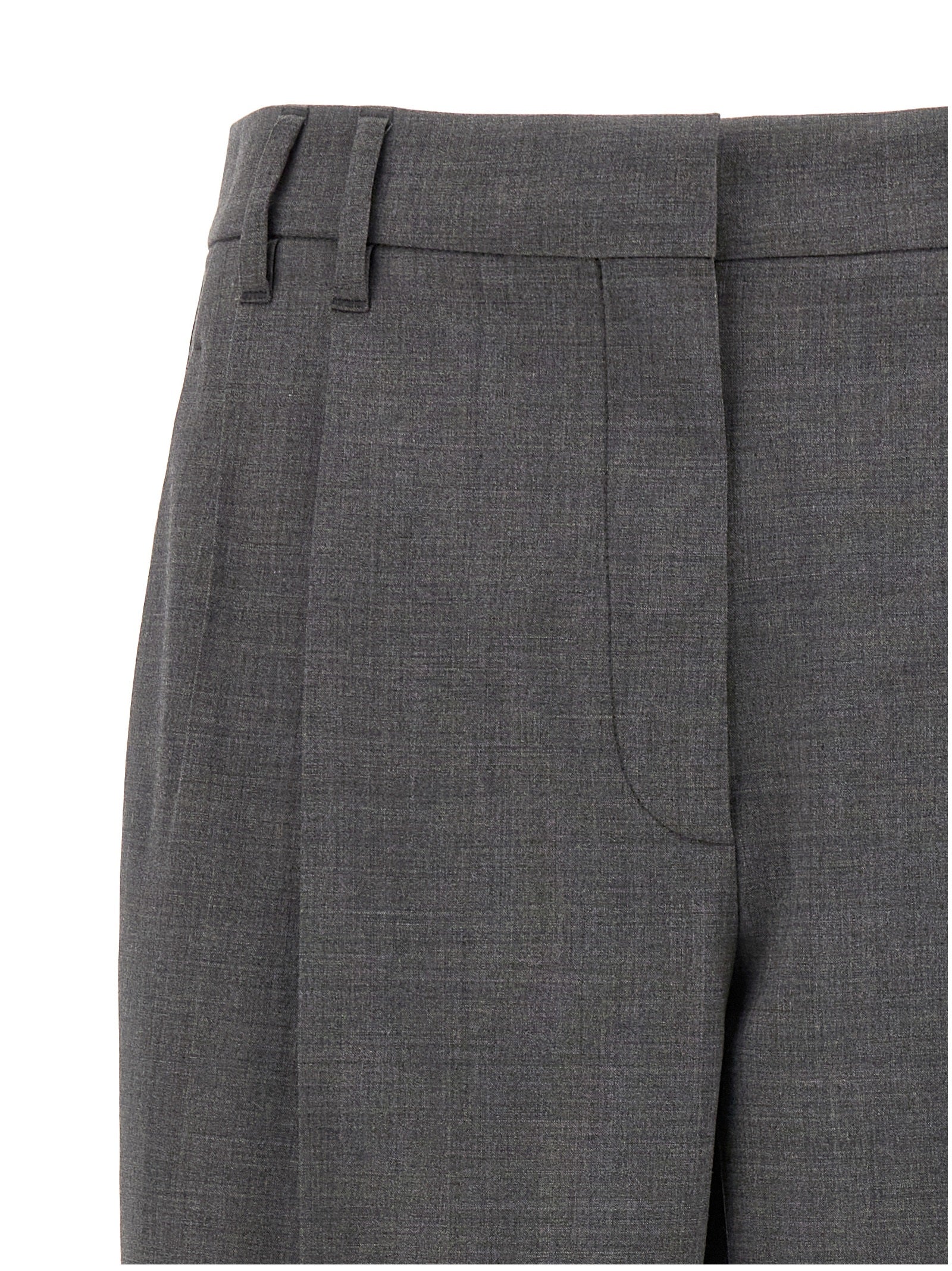 Brunello Cucinelli Pin Tuck Trousers