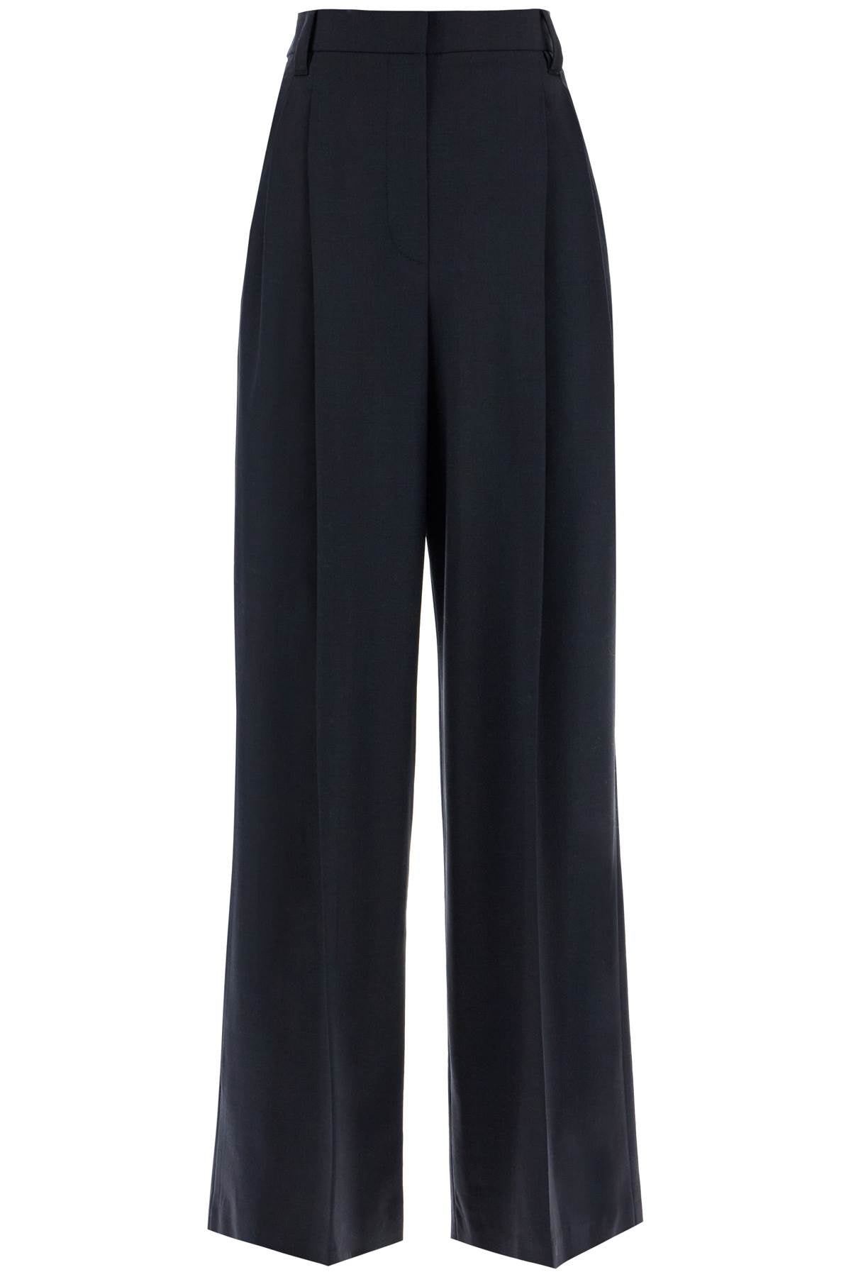 Brunello Cucinelli Wide Tropical Luxury Trousers