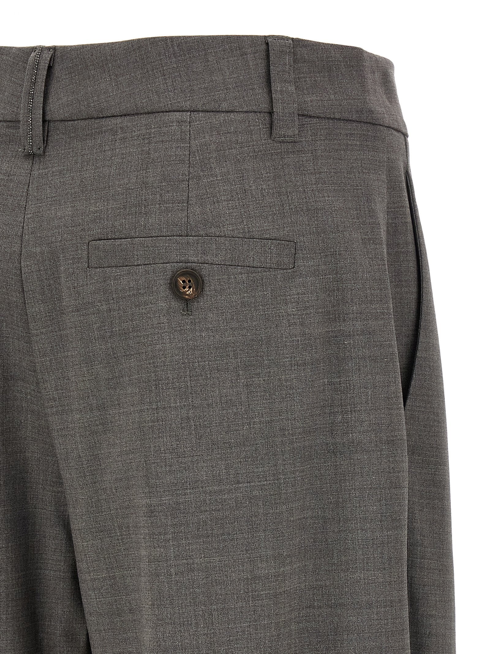 Brunello Cucinelli Wide Range Of Trousers