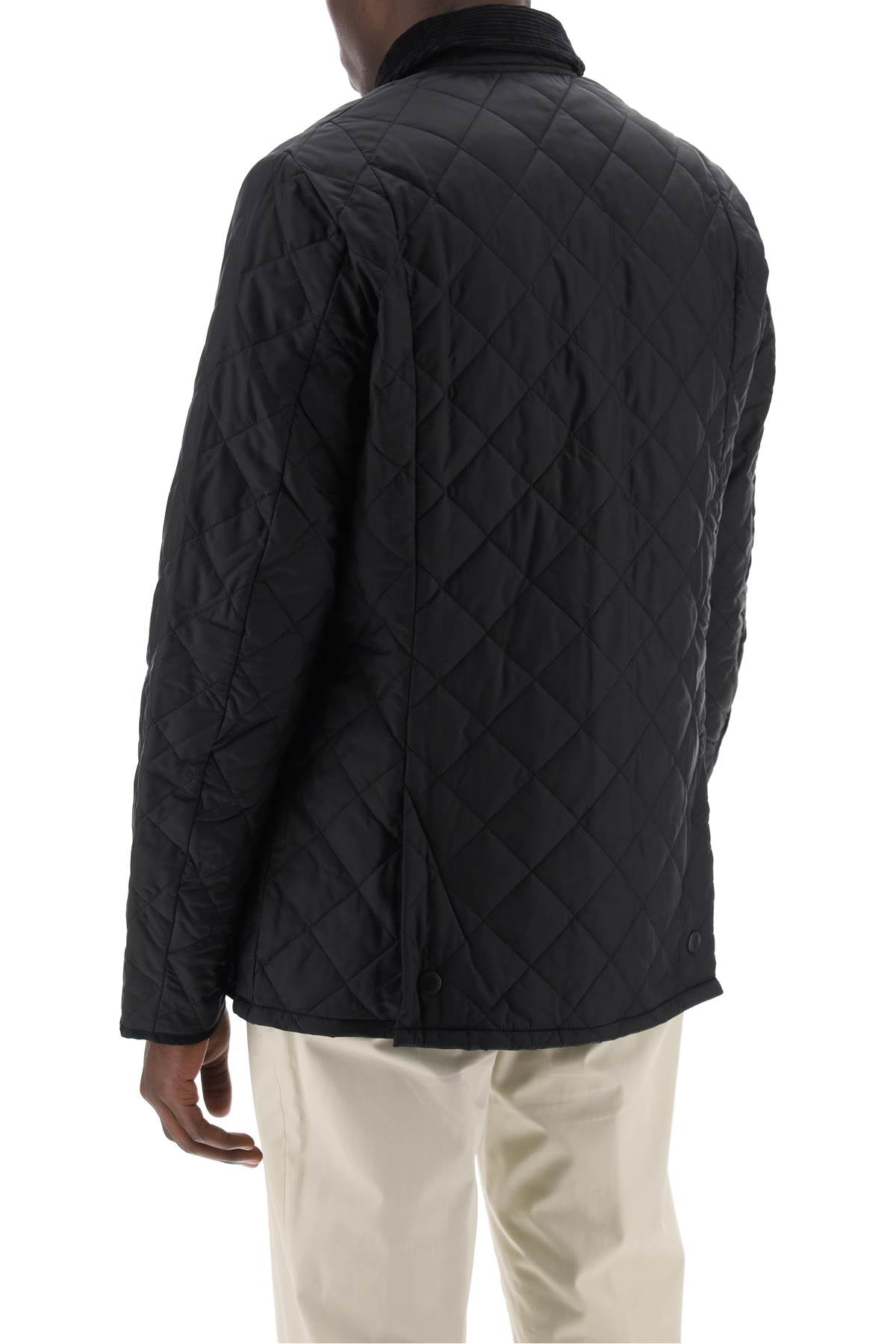 Barbour Heritage Liddesdale Quilted Jacket Black