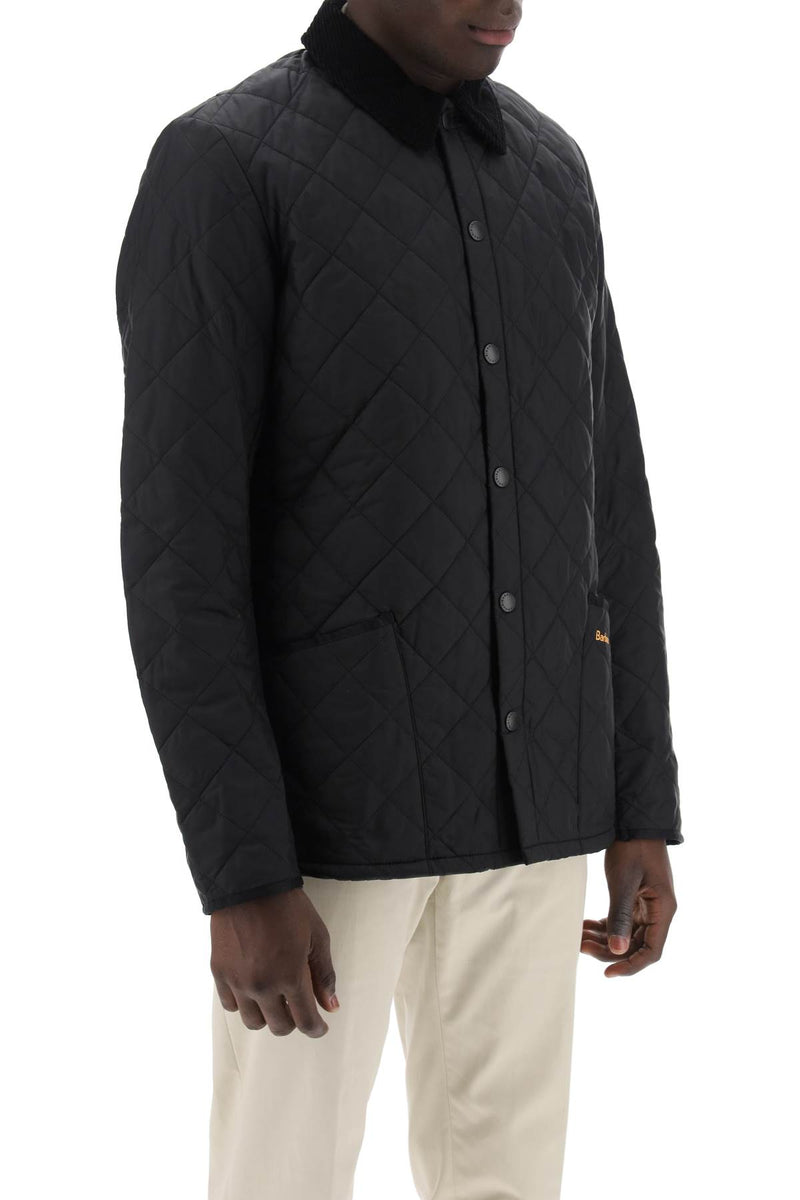 Barbour Heritage Liddesdale Quilted Jacket Black