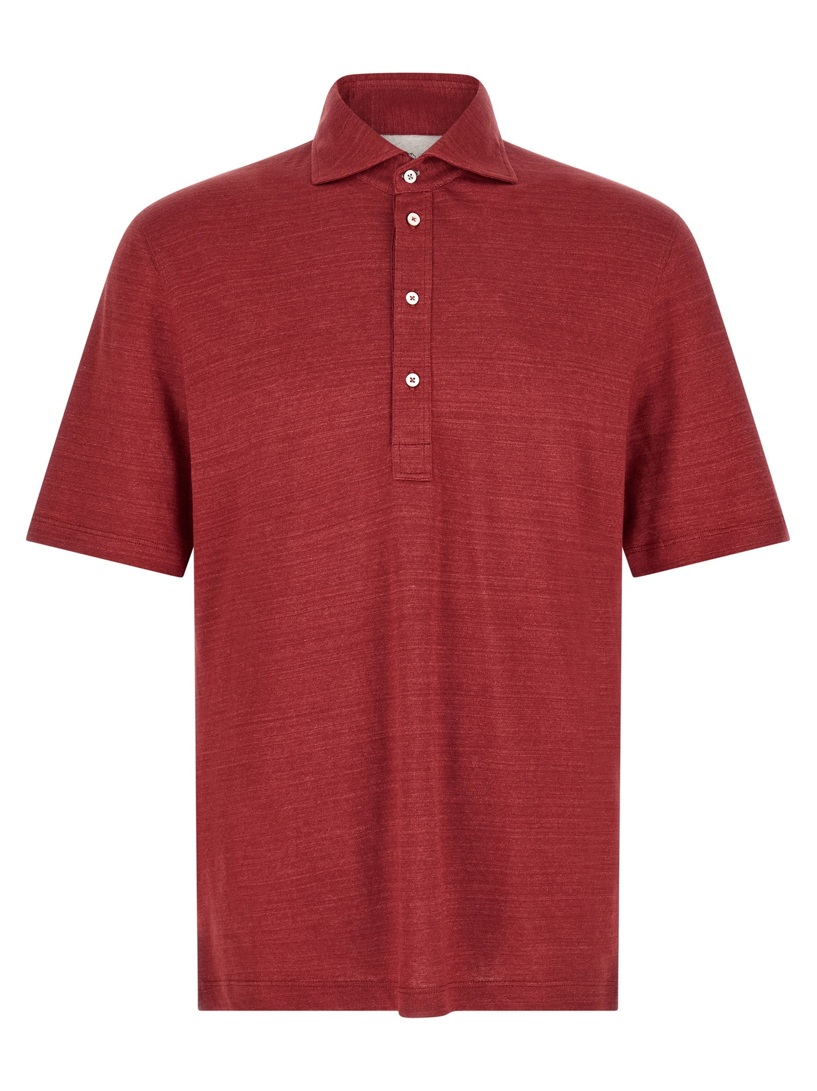 Brunello Cucinelli Polo Jersey Mélange