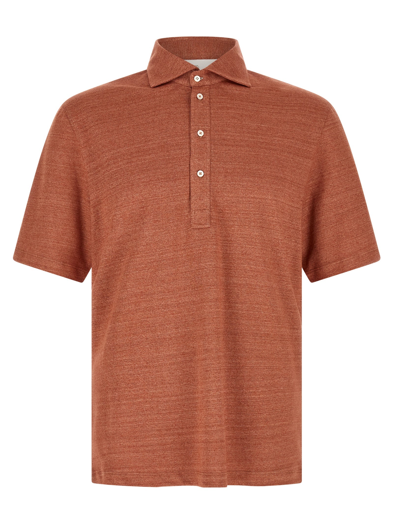 Brunello Cucinelli Polo Jersey Mélange